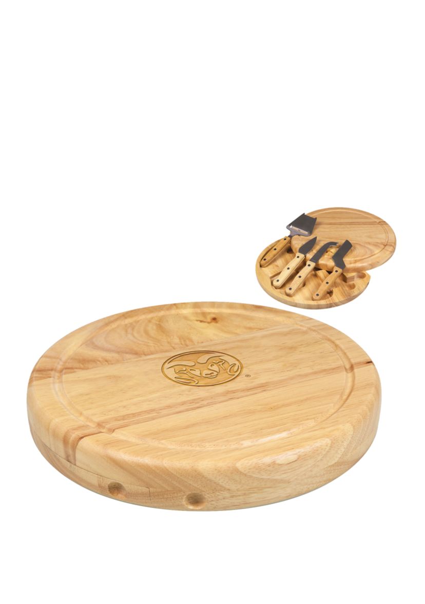NCAA Colorado State Rams Circo Cheese Cutting Board & Tools Set