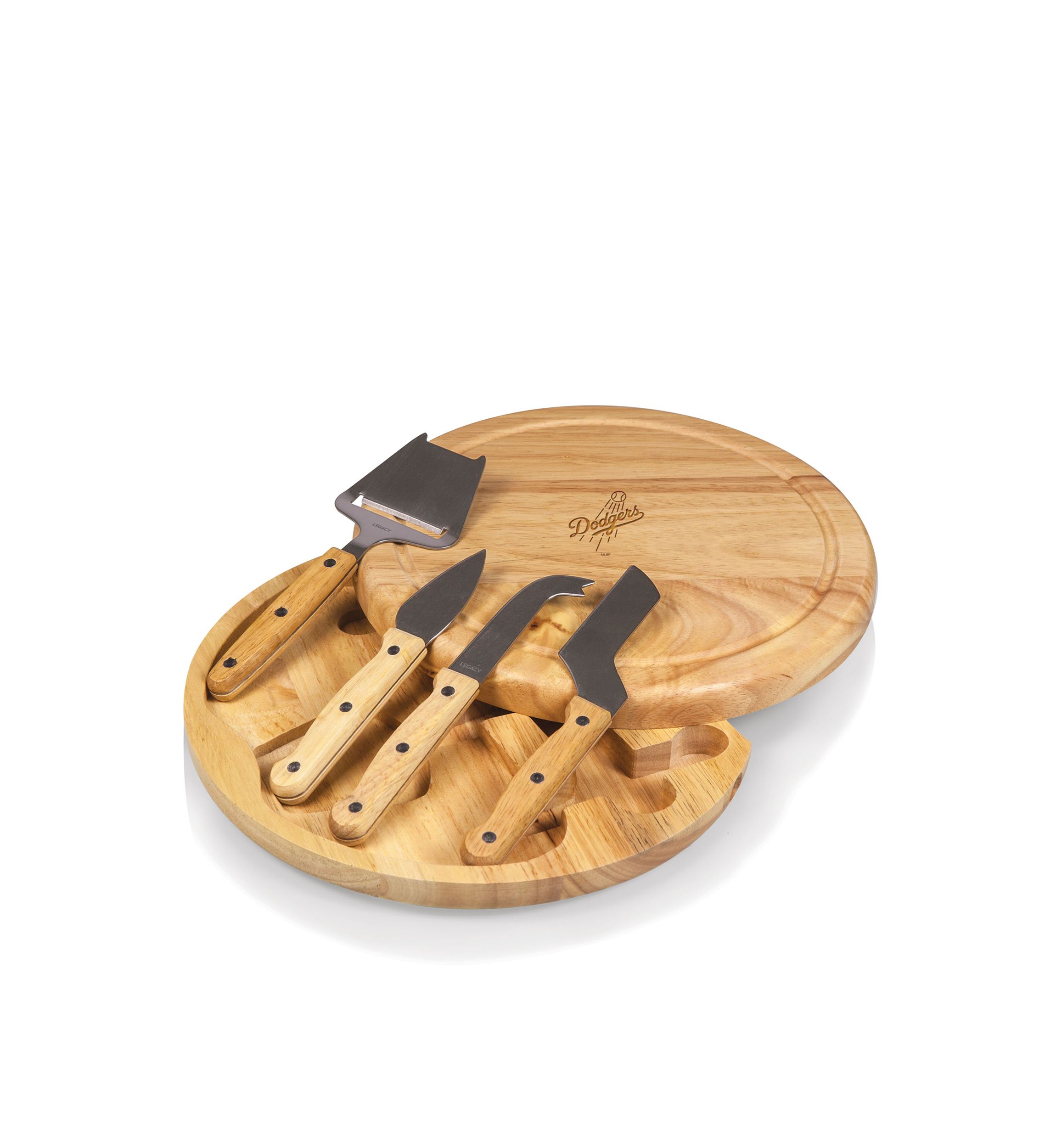 Los Angeles Dodgers Circo Cheese Board and Tools Set