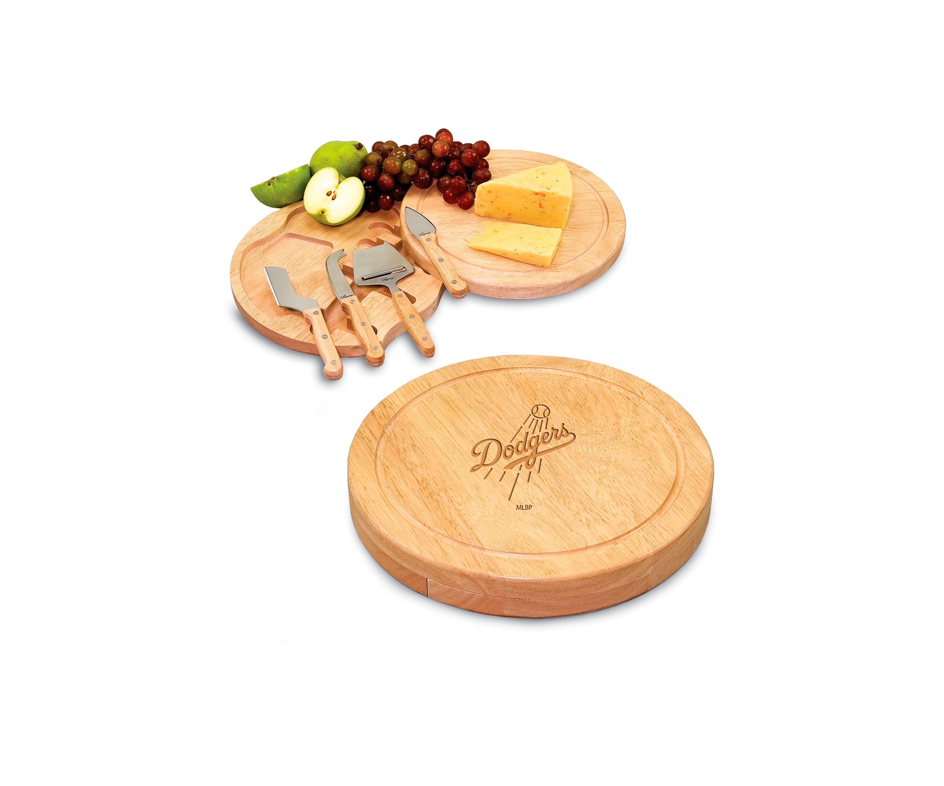 Los Angeles Dodgers Circo Cheese Board and Tools Set