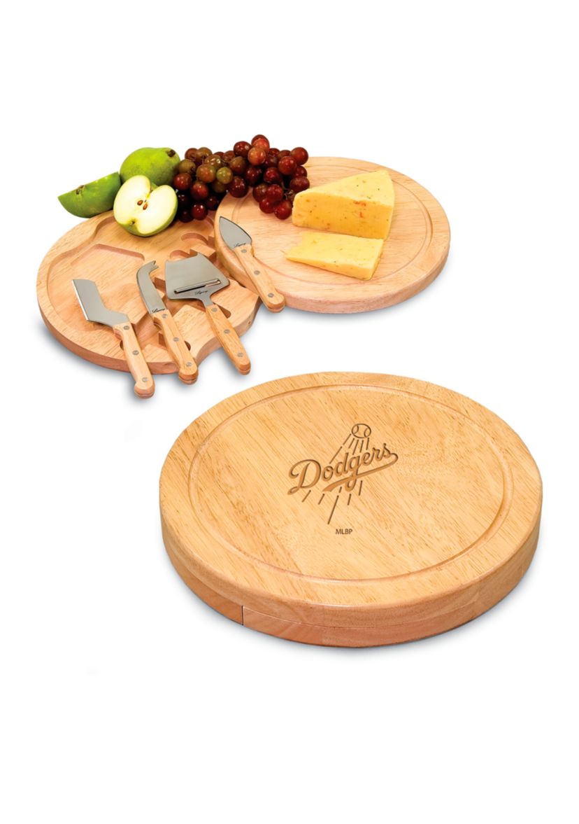 Los Angeles Dodgers Circo Cheese Board and Tools Set