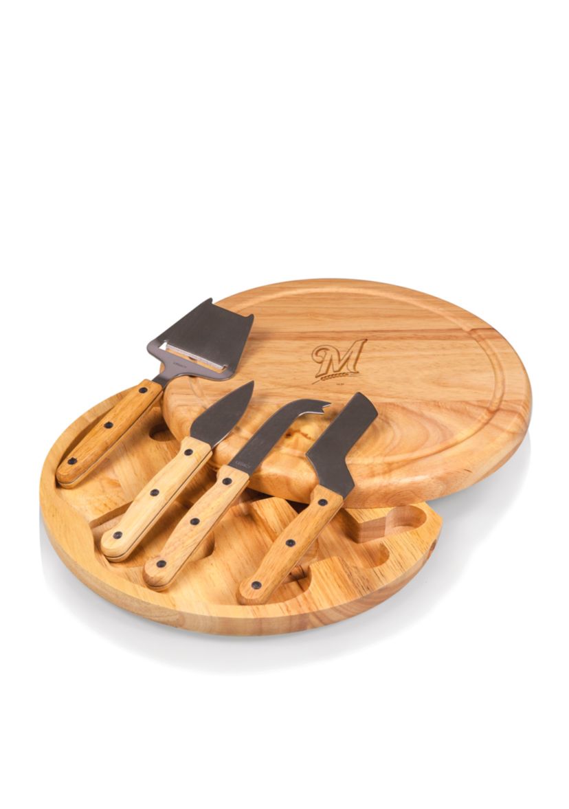 Milwaukee Brewers Circo Cheese Board and Tools Set