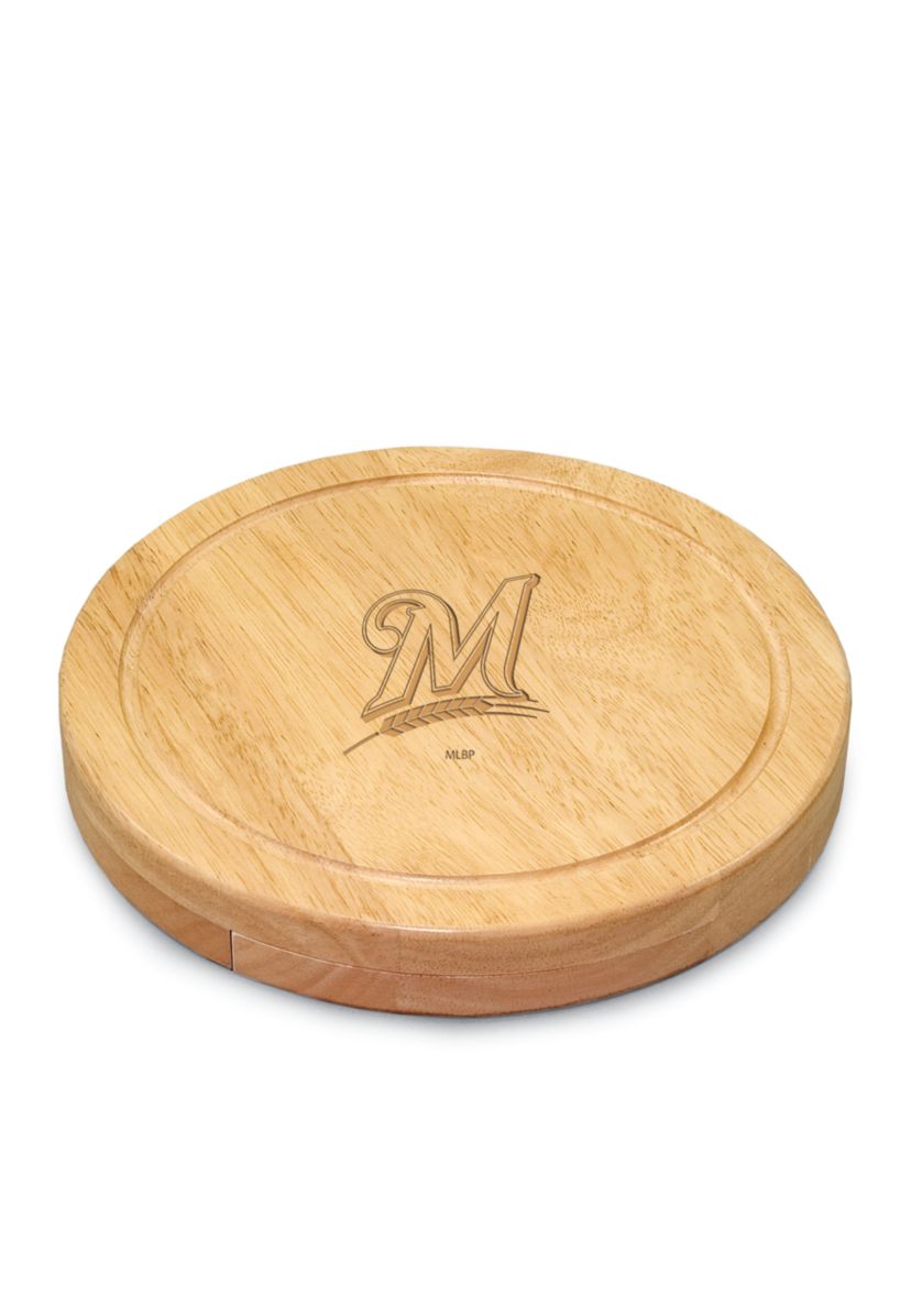 Milwaukee Brewers Circo Cheese Board and Tools Set