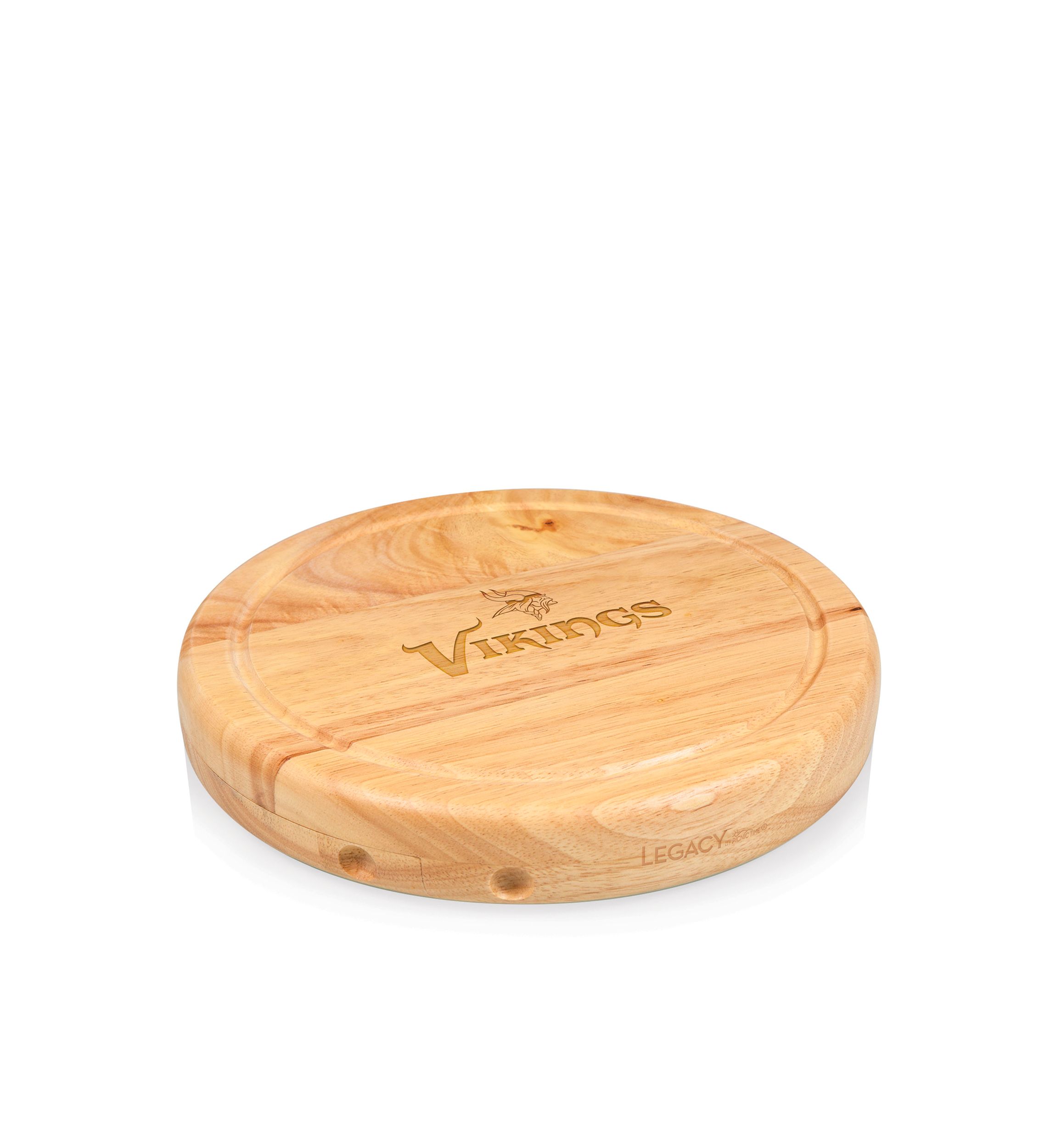 NCAA NFL Minnesota Vikings Circo Cheese Board and Knife Set