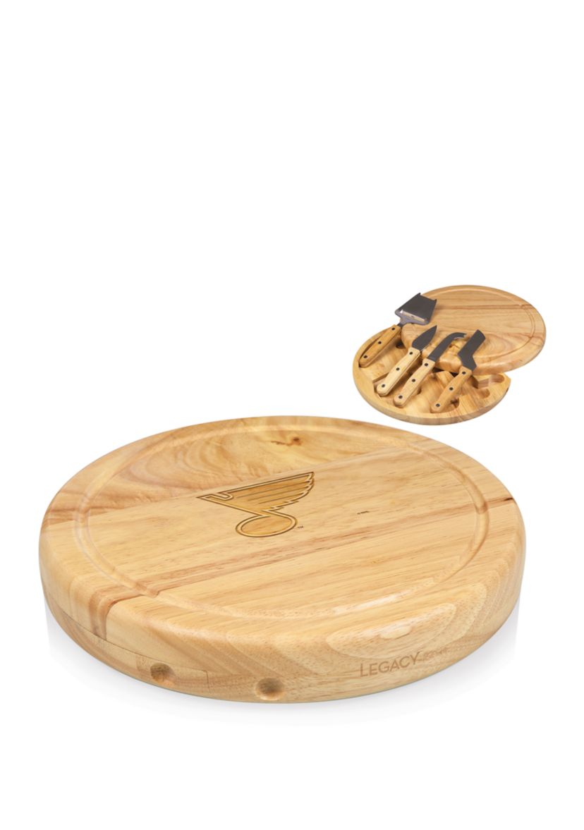 NHL St Louis Blues Circo Cheese Cutting Board & Tools Set