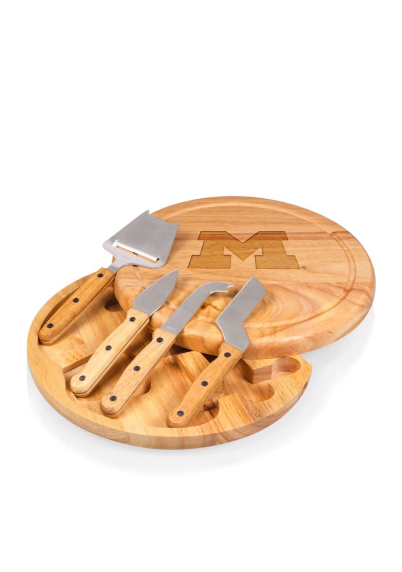Michigan Wolverines Circo Cheese Board and Tools Set