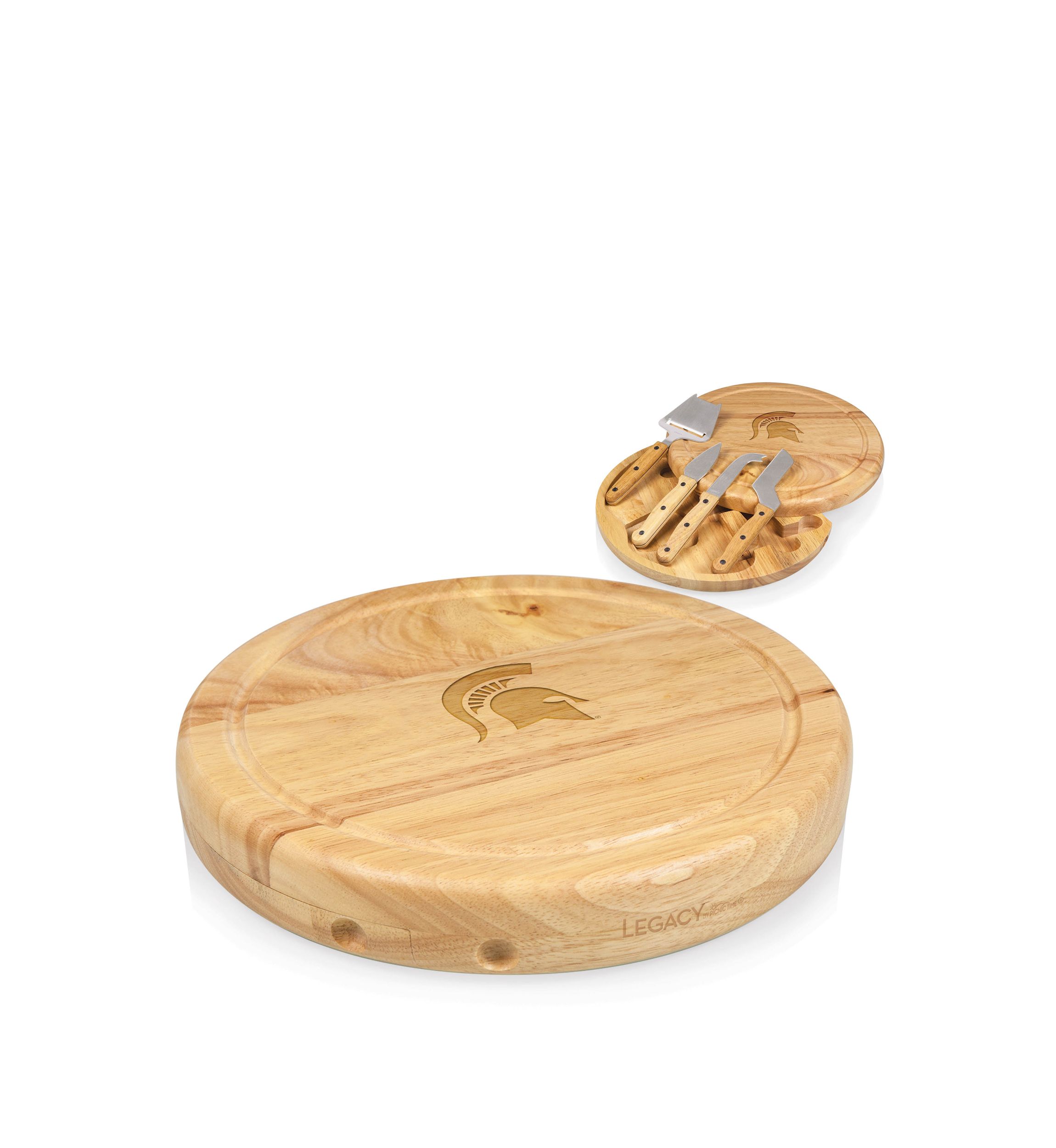 NCAA Michigan State Spartans Circo Cheese Cutting Board & Tools Set