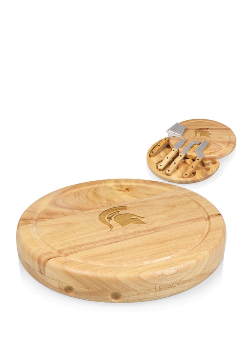 NCAA Michigan State Spartans Circo Cheese Cutting Board & Tools Set