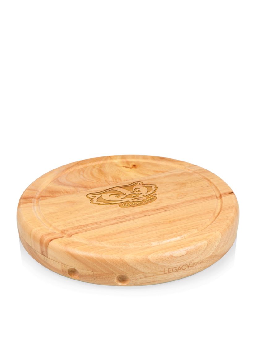 Wisconsin Badgers Circo Cheese Board and Tools Set