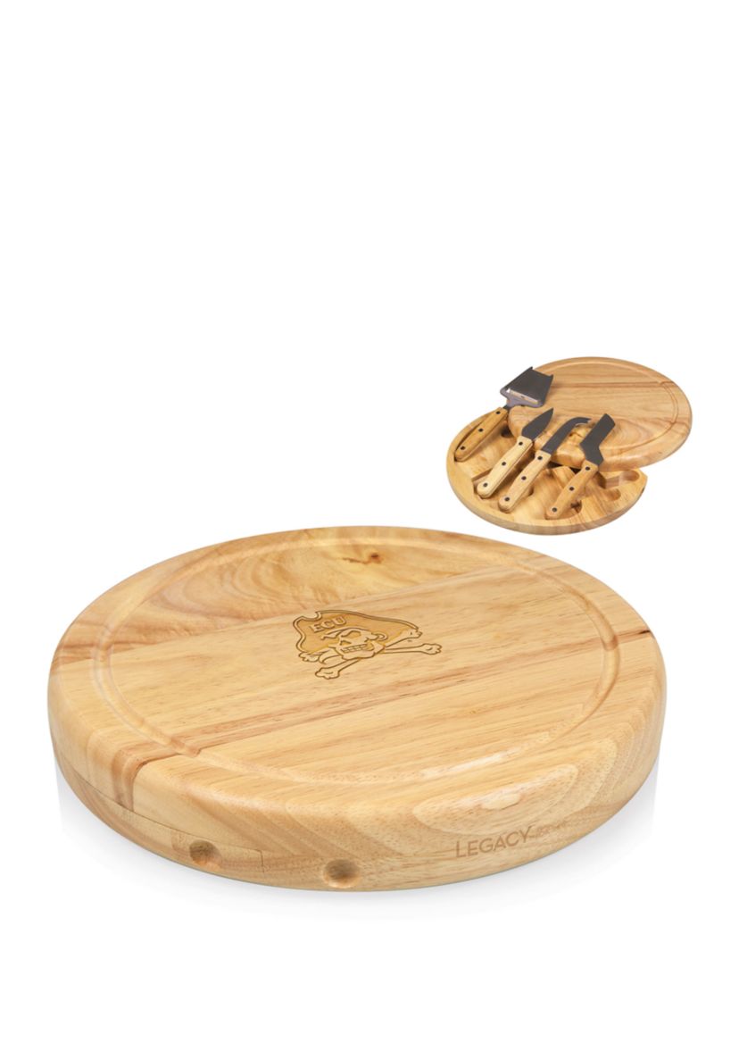 NCAA ECU Pirates Circo Cheese Cutting Board & Tools Set