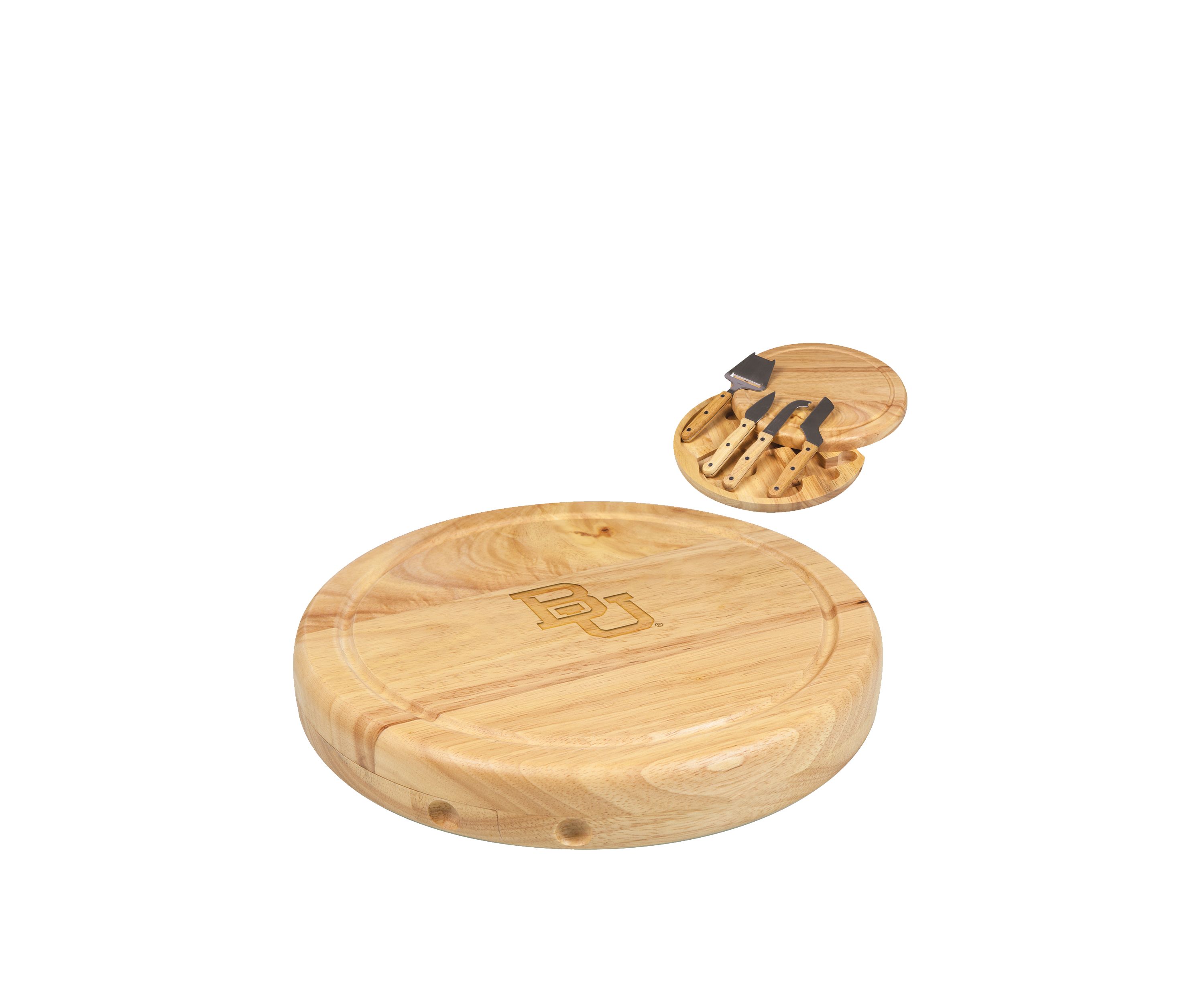 NCAA Baylor Bears Circo Cheese Cutting Board & Tools Set