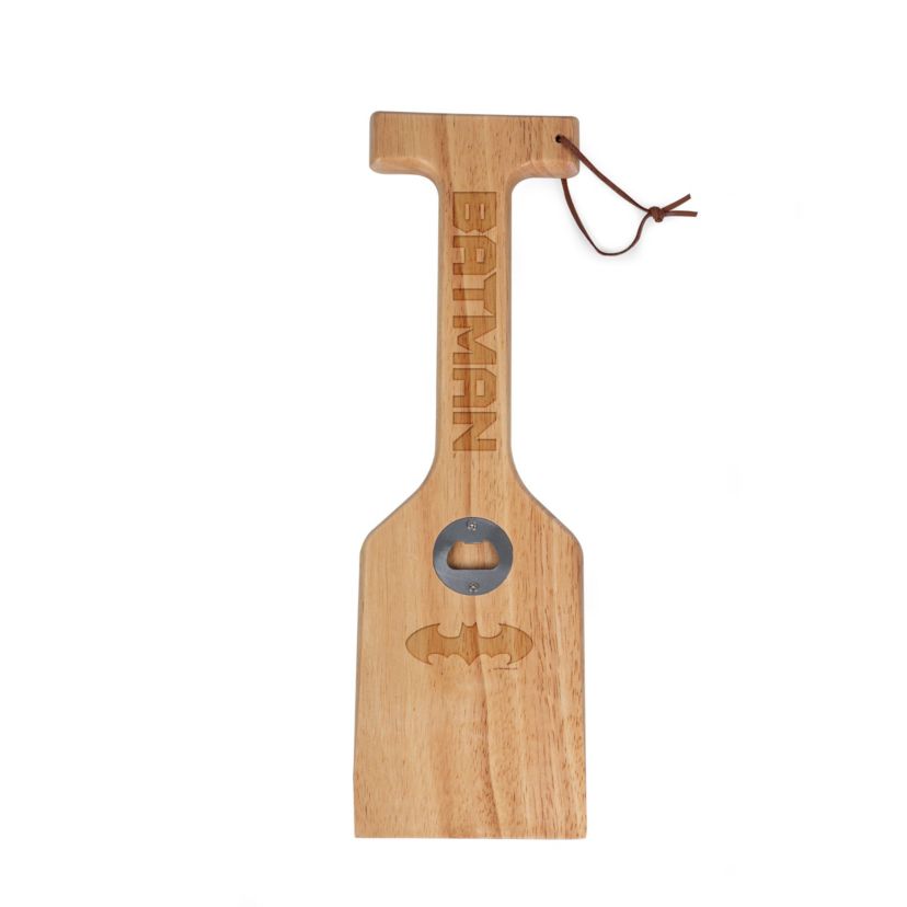 DC Comics Batman Hardwood BBQ Grill Scraper with Bottle Opener