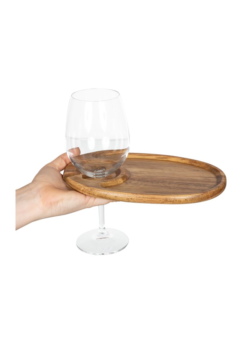 Wine Appetizer Plate Set of 4 