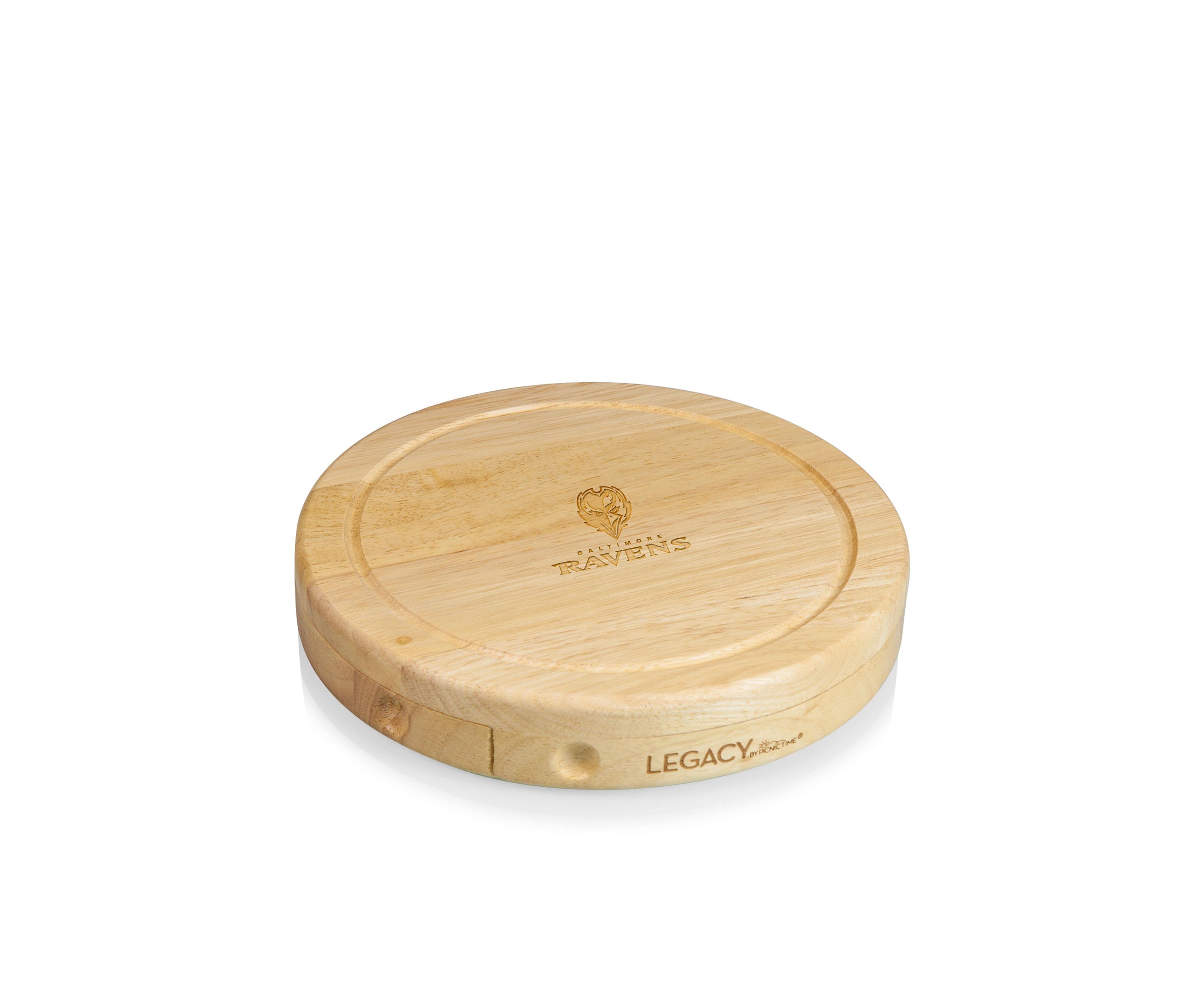 Baltimore Ravens Brie Cheese Board and Tools Set