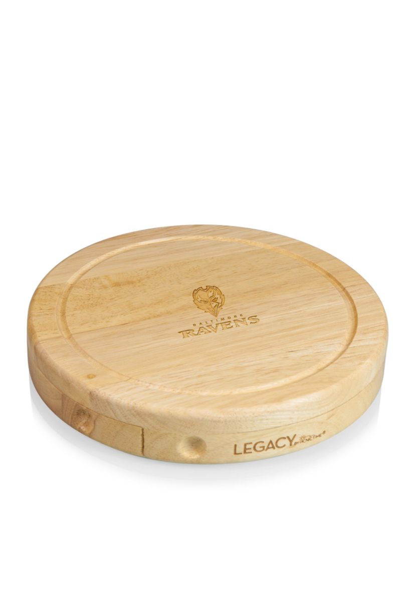 Baltimore Ravens Brie Cheese Board and Tools Set