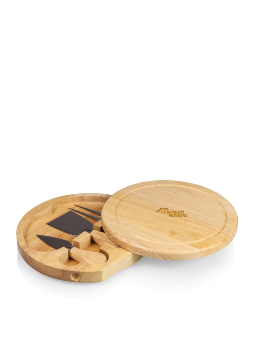 Carolina Panthers Brie Cheese Board and Tools Set