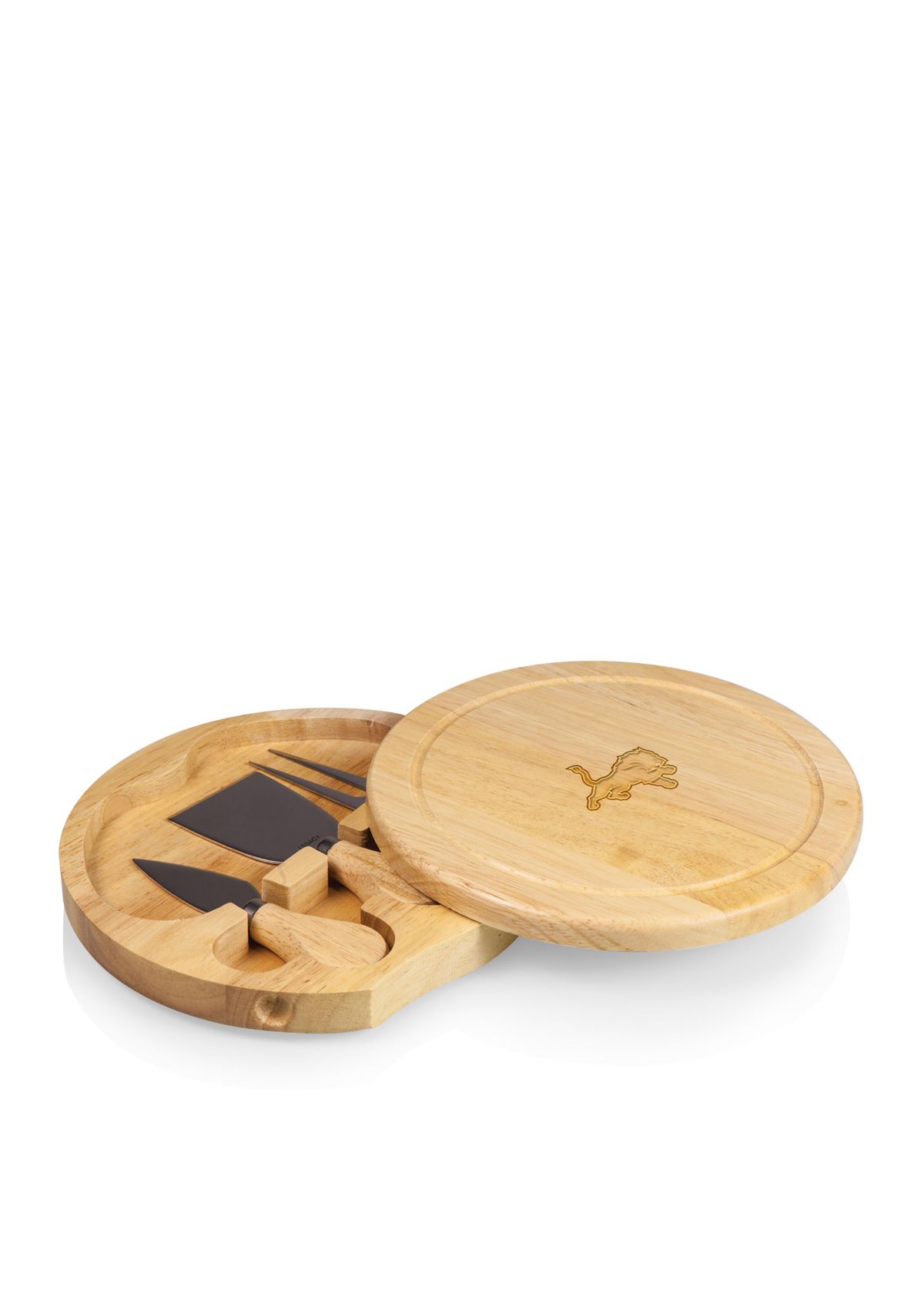 Detroit Lions Brie Cheese Board and Tools Set