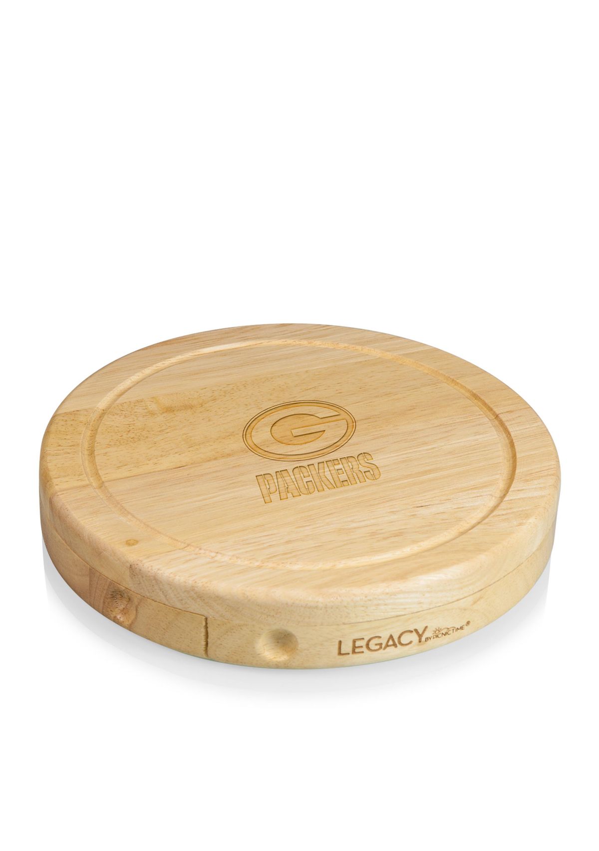 Green Bay Packers Brie Cheese Board and Tools Set