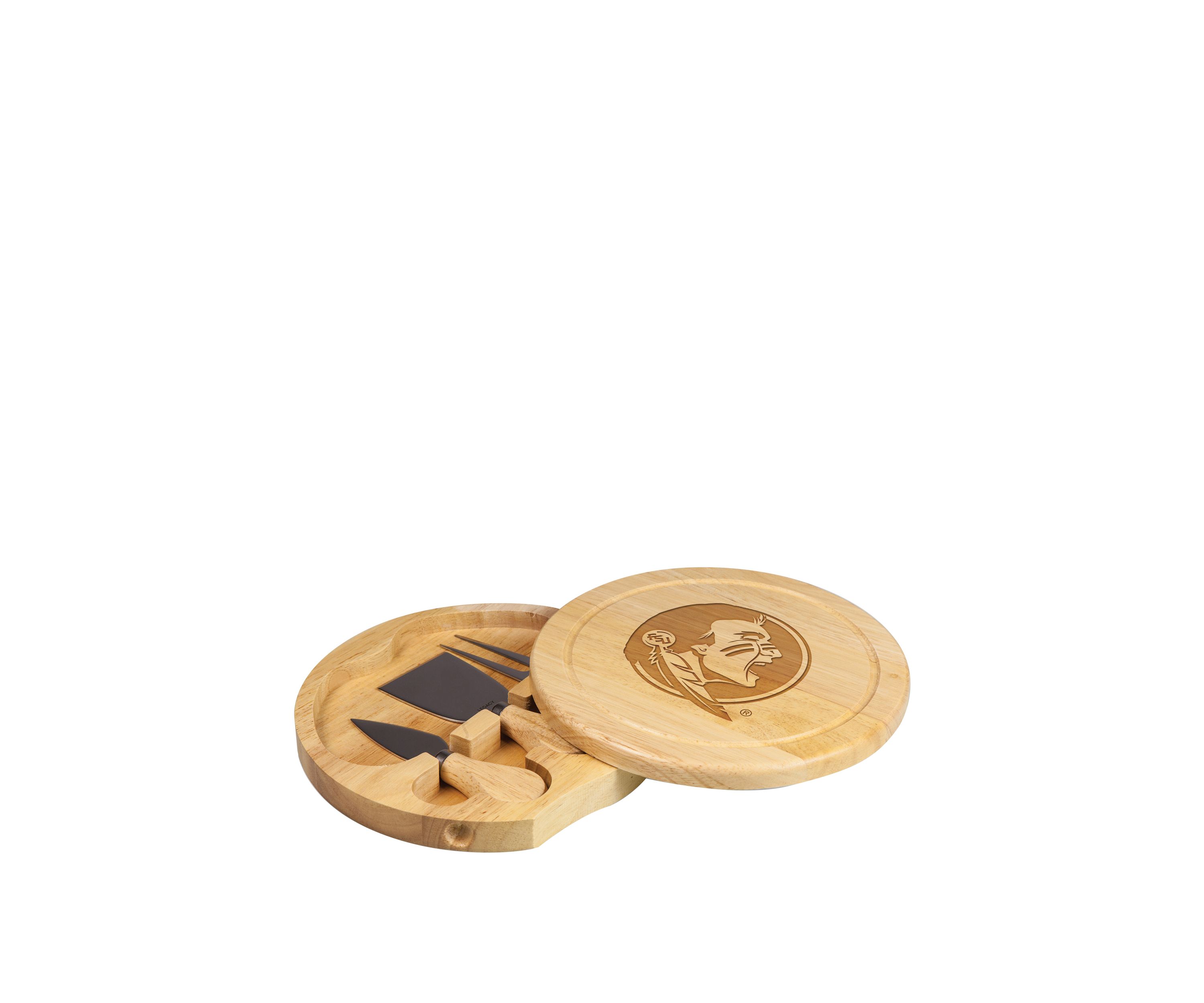NCAA Florida State Seminoles Brie Cheese Cutting Board & Tools Set