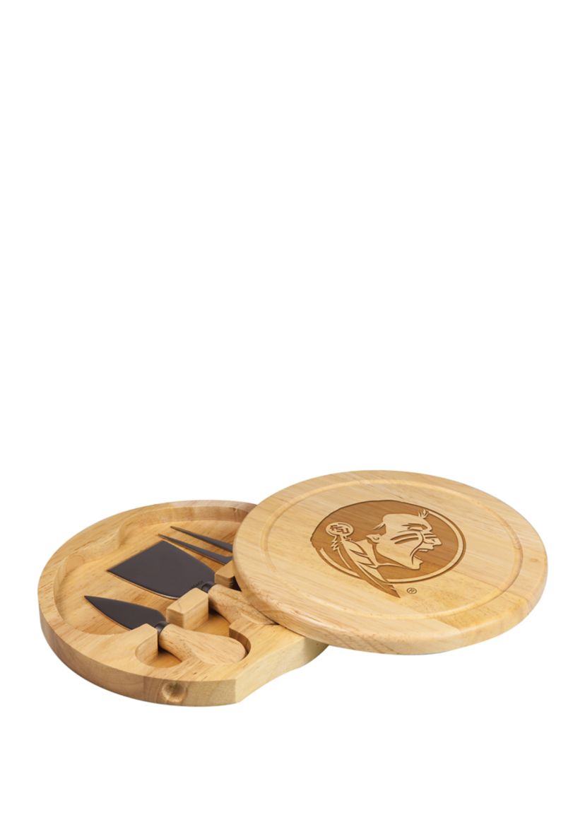 NCAA Florida State Seminoles Brie Cheese Cutting Board & Tools Set