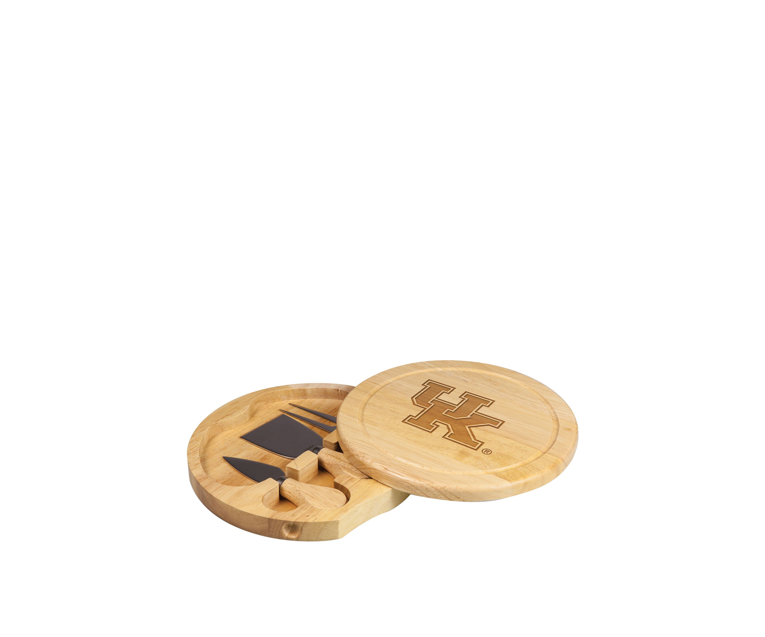 NCAA Kentucky Wildcats Brie Cheese Cutting Board & Tools Set