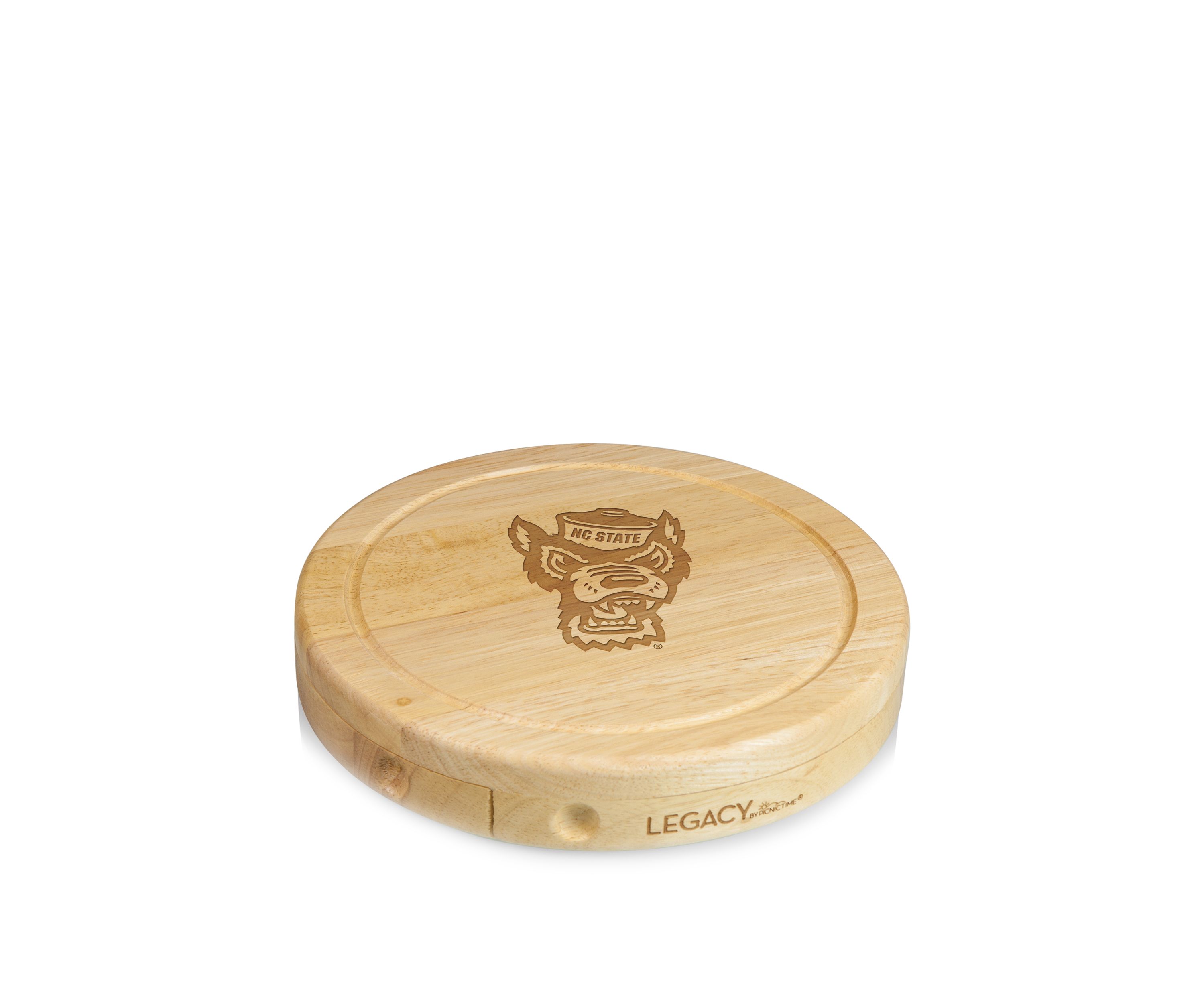 NCAA NC State Wolfpack Brie Cheese Cutting Board & Tools Set