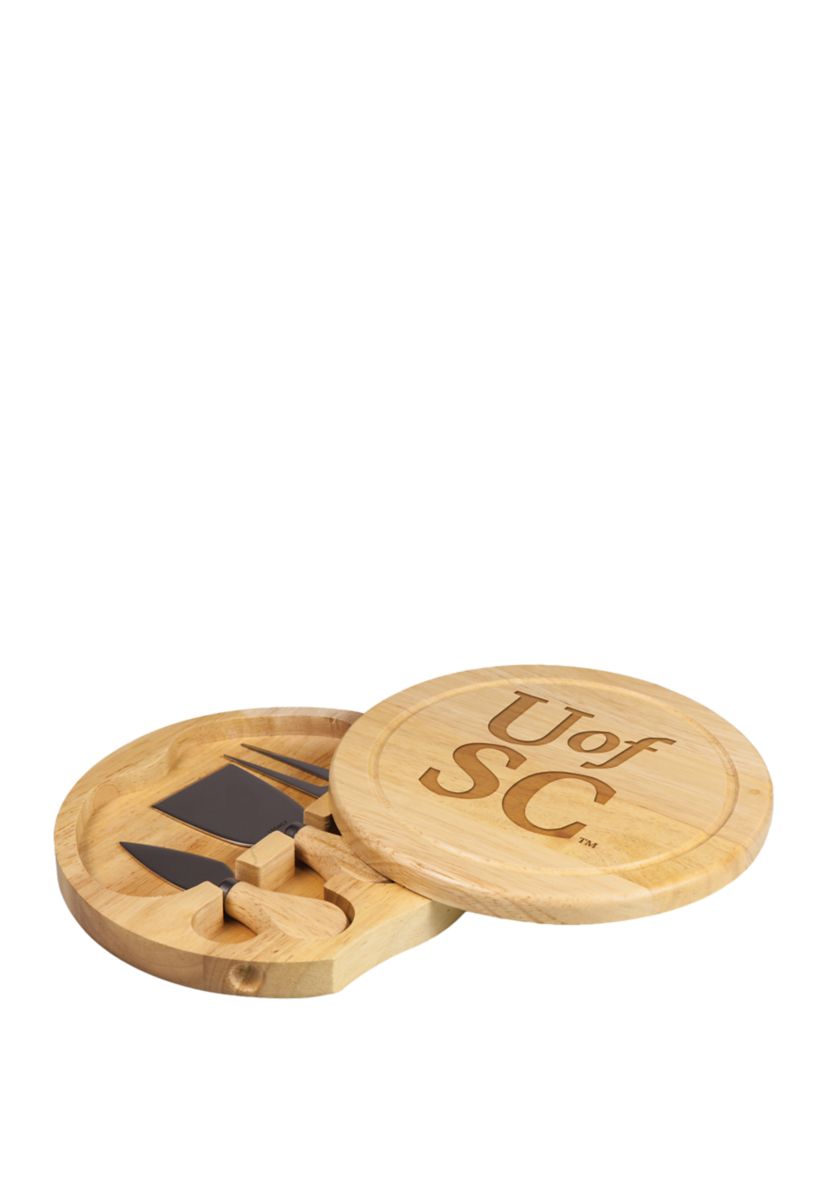 NCAA South Carolina Gamecocks Brie Cheese Cutting Board & Tools Set