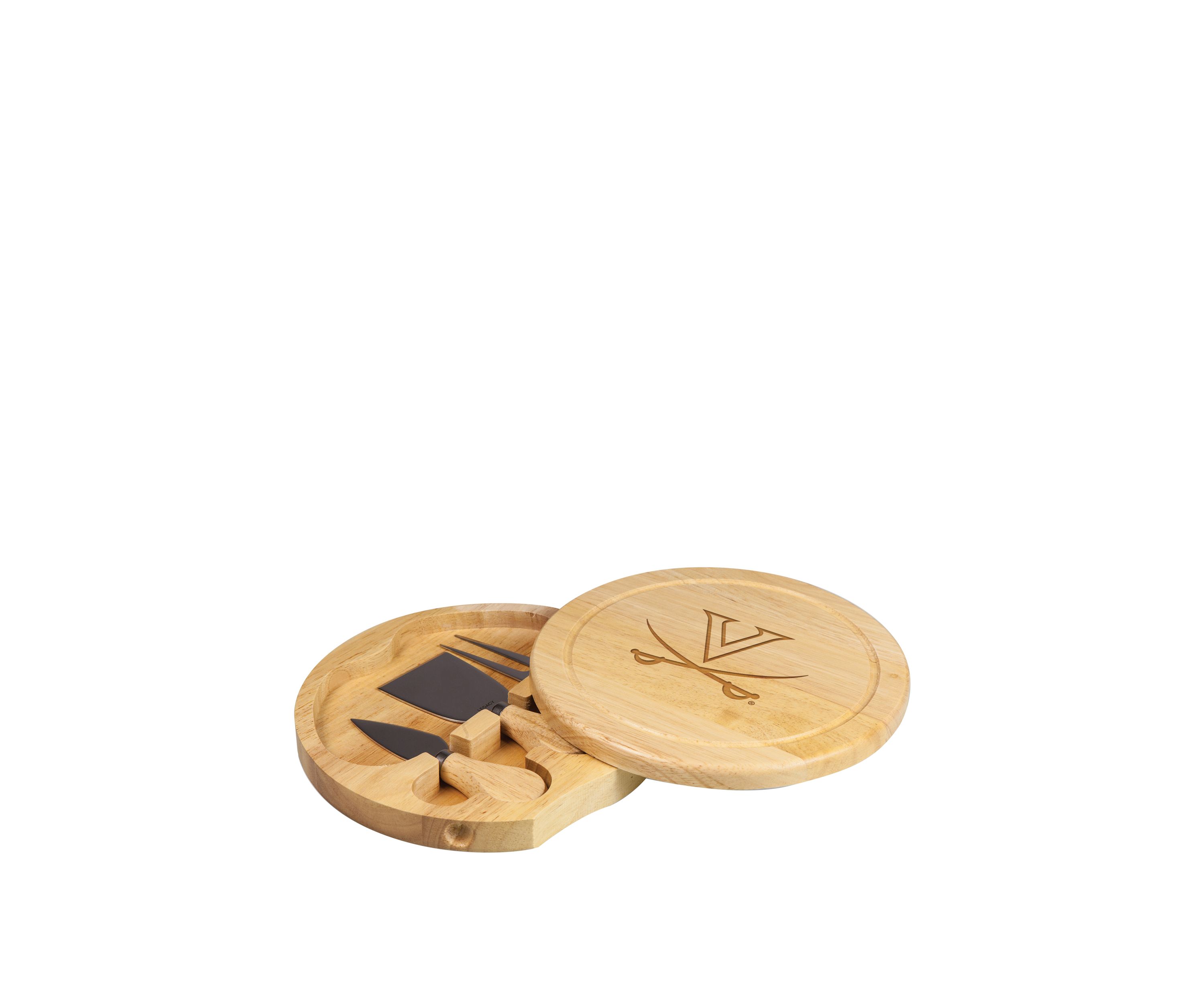 NCAA Virginia Cavaliers Brie Cheese Cutting Board & Tools Set
