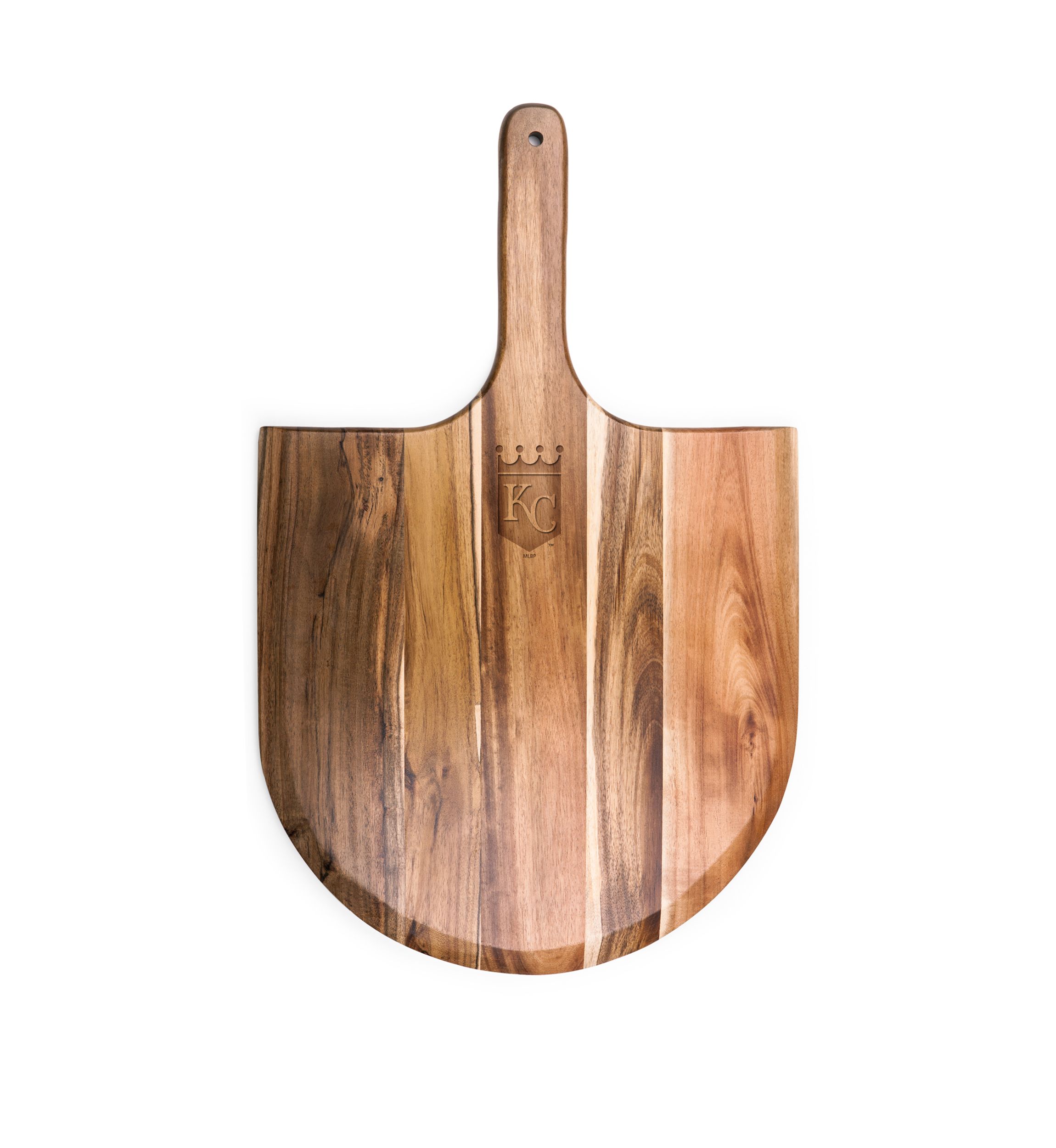 MLB Kansas City Royals Acacia Pizza Peel Serving Paddle
