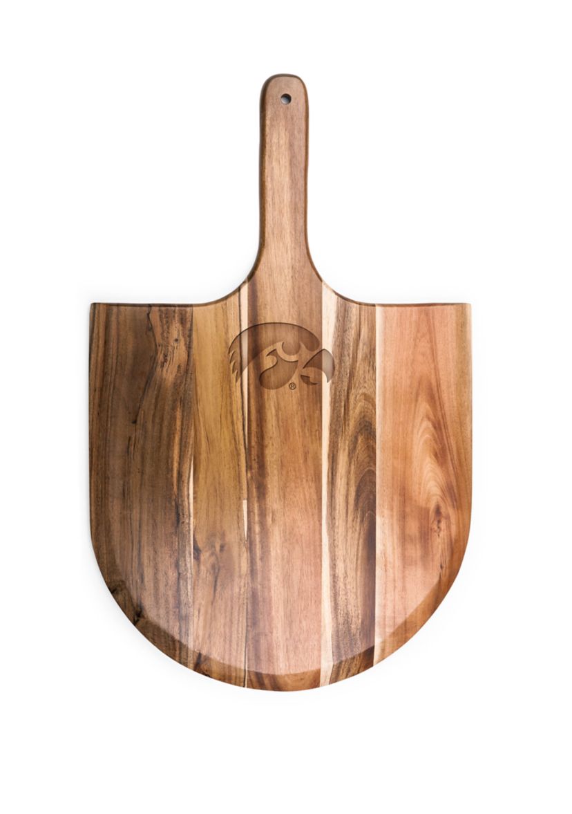NCAA Iowa Hawkeyes Acacia Pizza Peel Serving Paddle