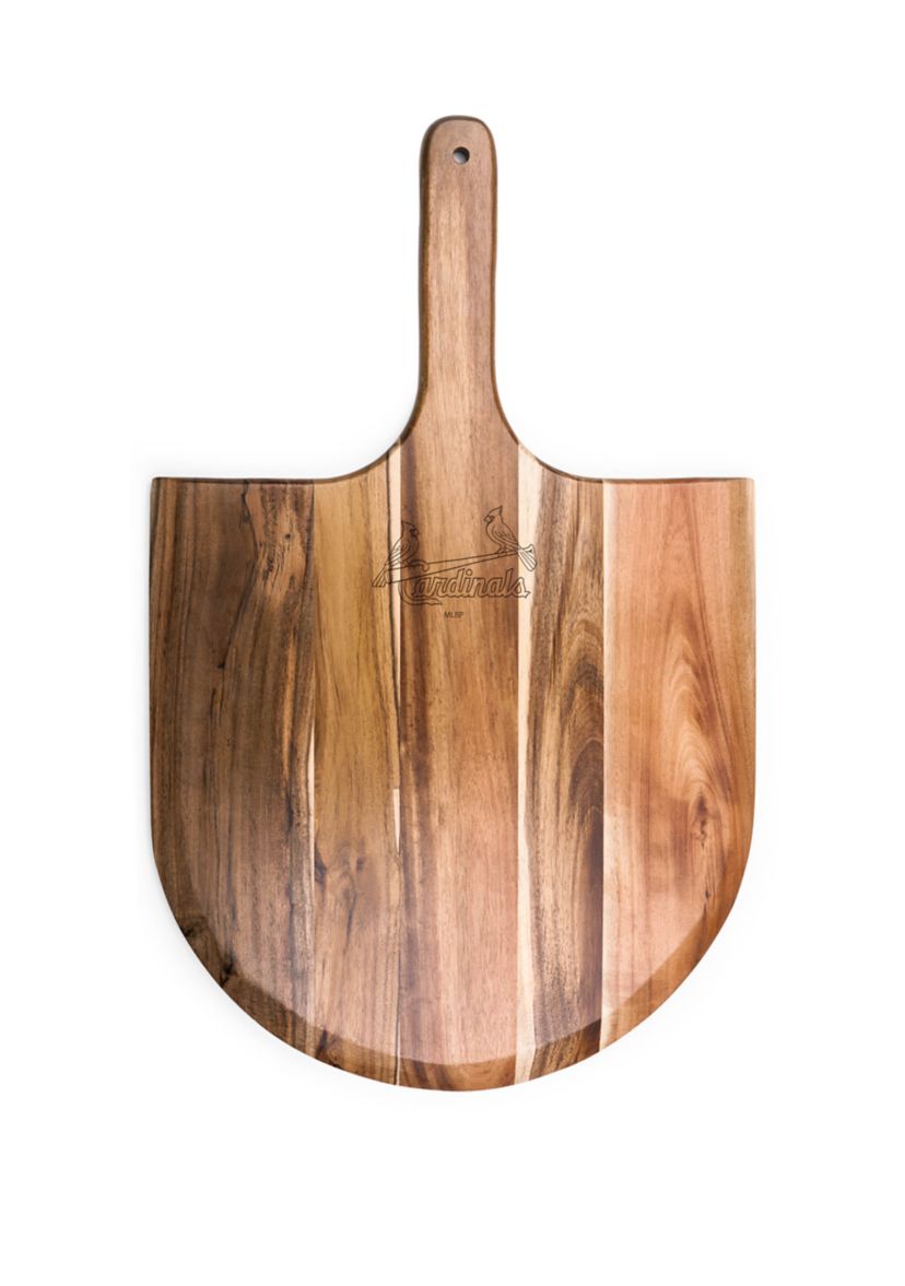 MLB St. Louis Cardinals Acacia Pizza Peel Serving Paddle