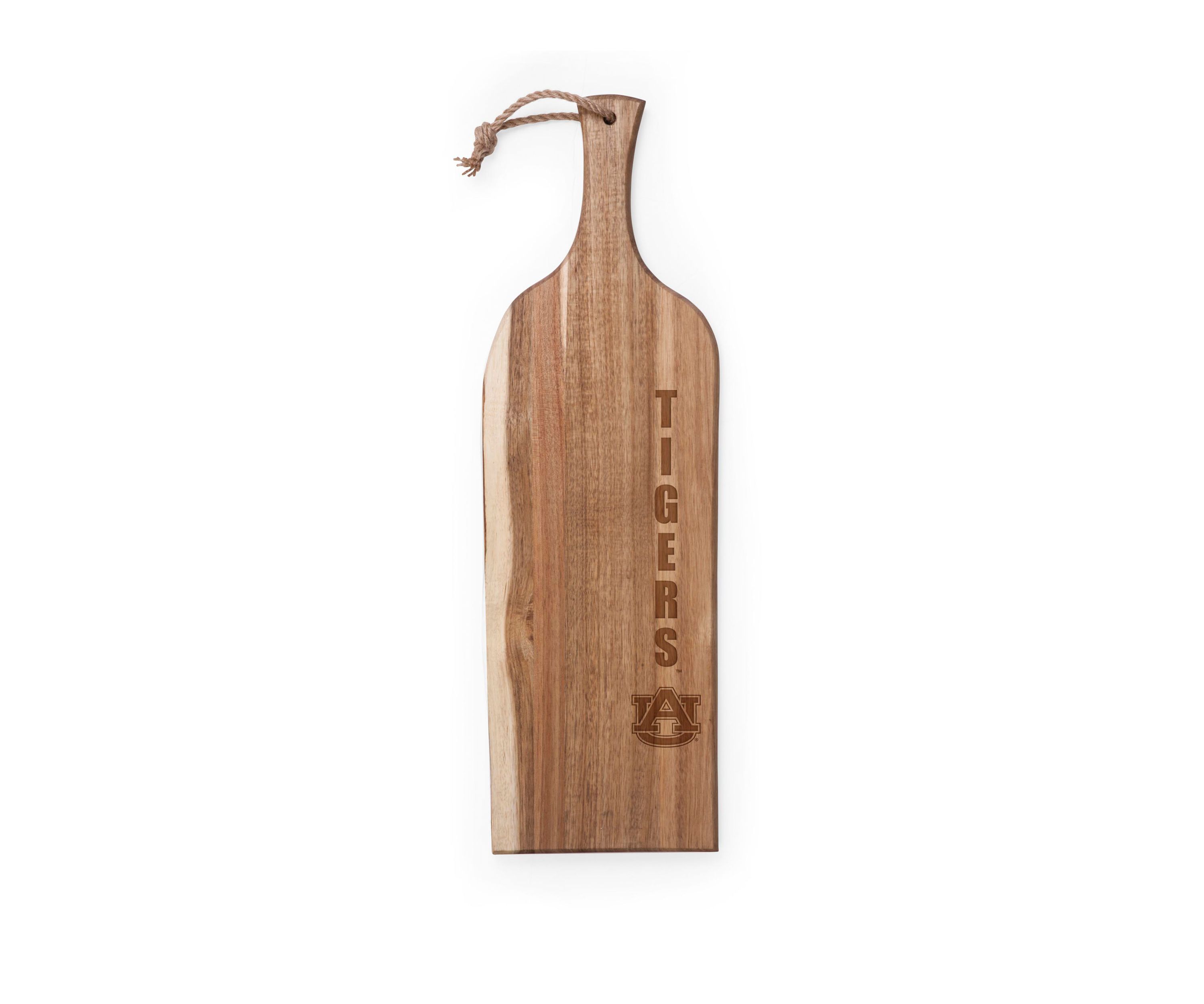 NCAA Auburn Tigers Artisan 24 Inch Acacia Serving Plank & Cutting Board