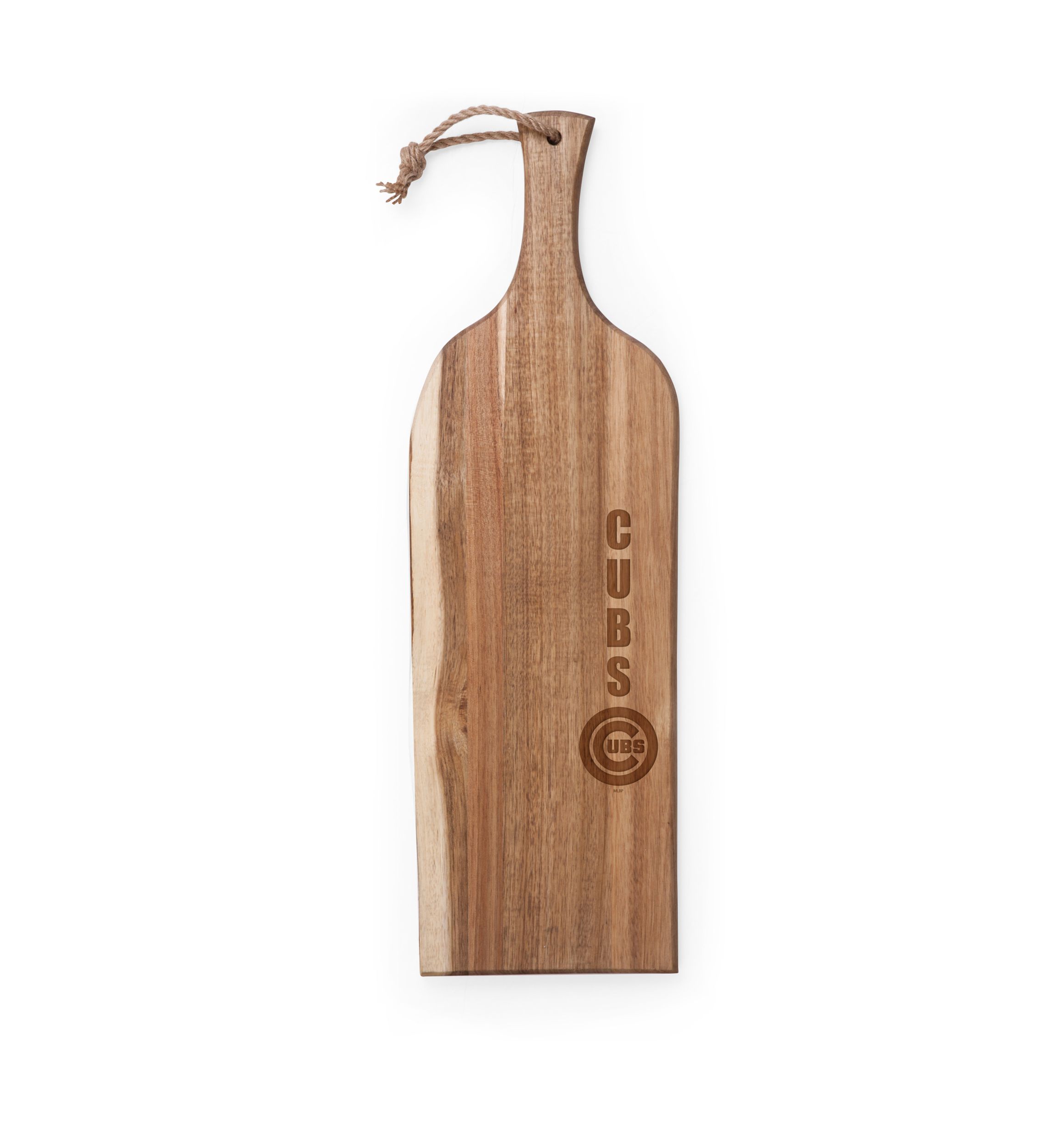 MLB Chicago Cubs Artisan 24 Inch Acacia Serving Plank