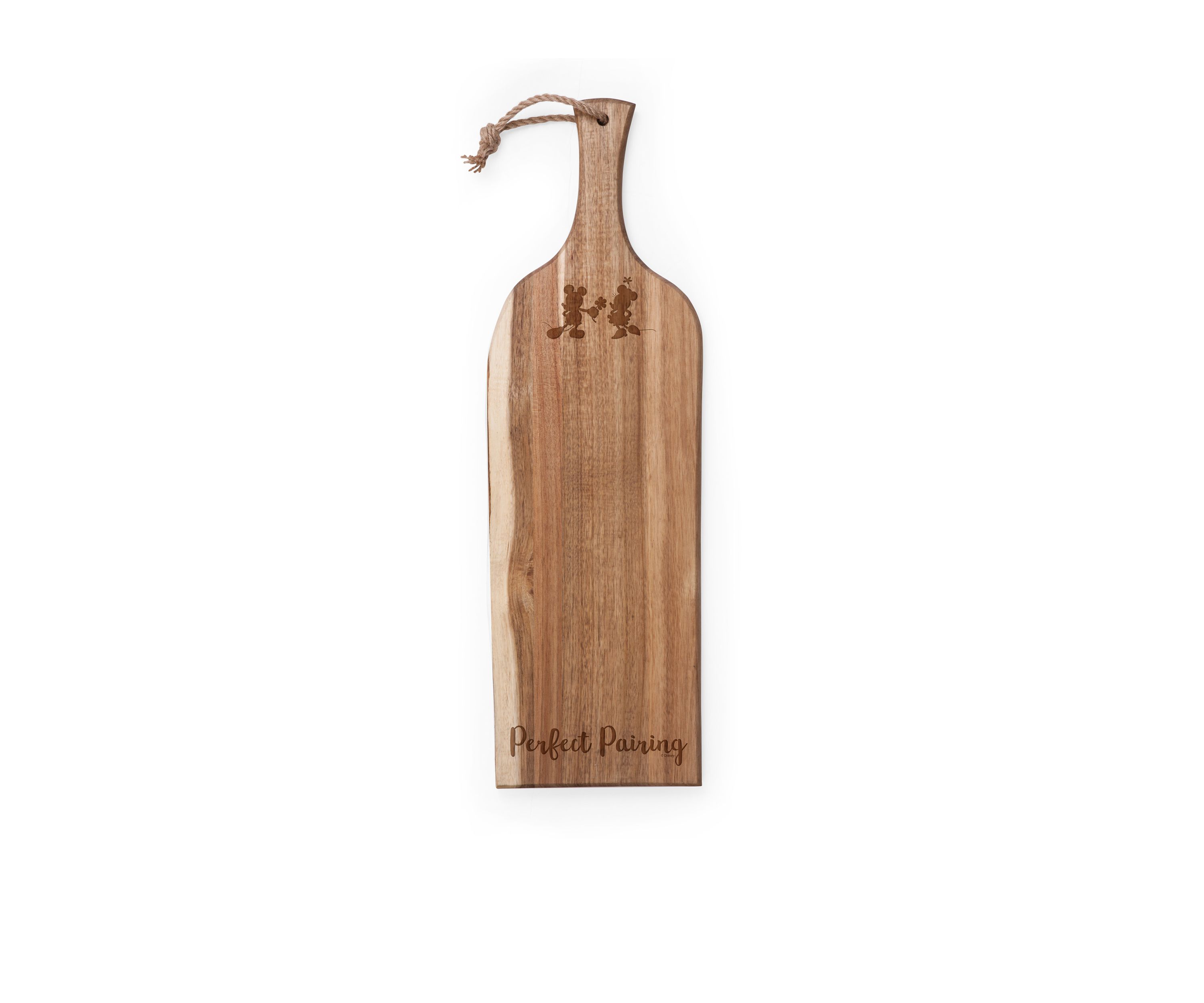 Mickey and Minnie Mouse - Artisan 24-in. Acacia Serving Plank