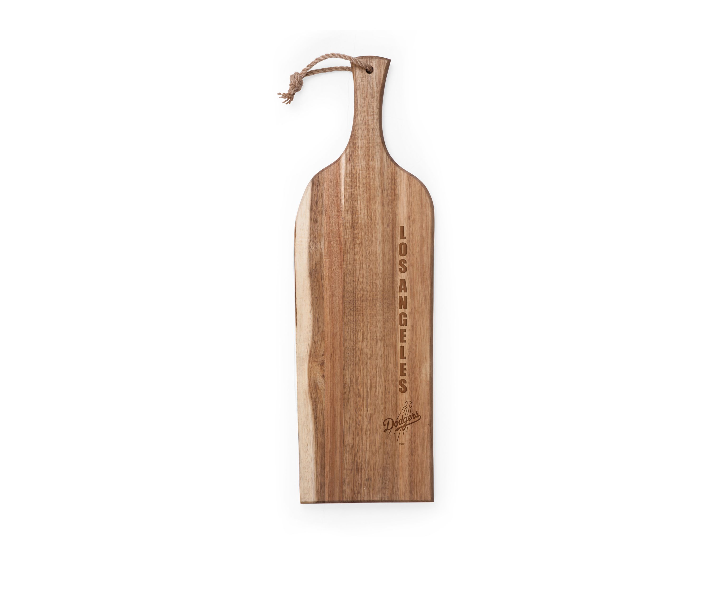 MLB Los Angeles Dodgers Artisan 24 Inch Acacia Serving Plank