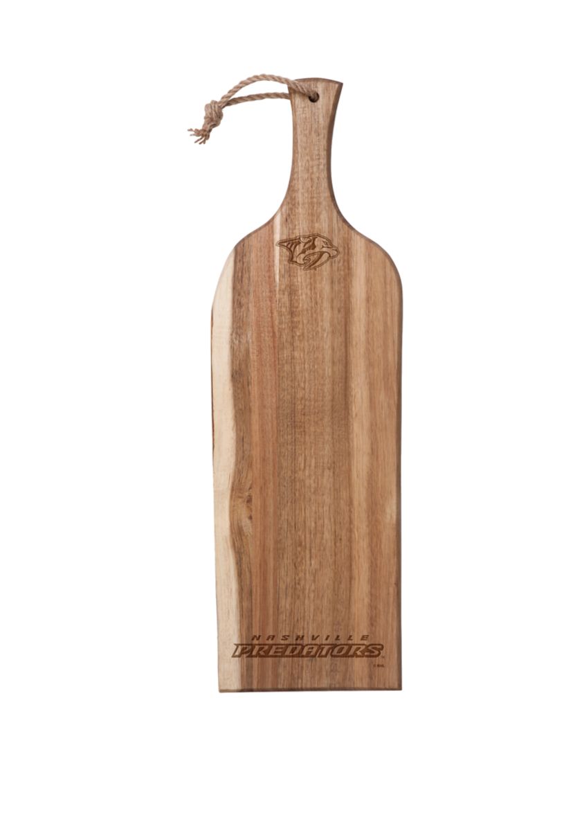 NHL Nashville Predators Artisan 24 Inch Acacia Serving Plank