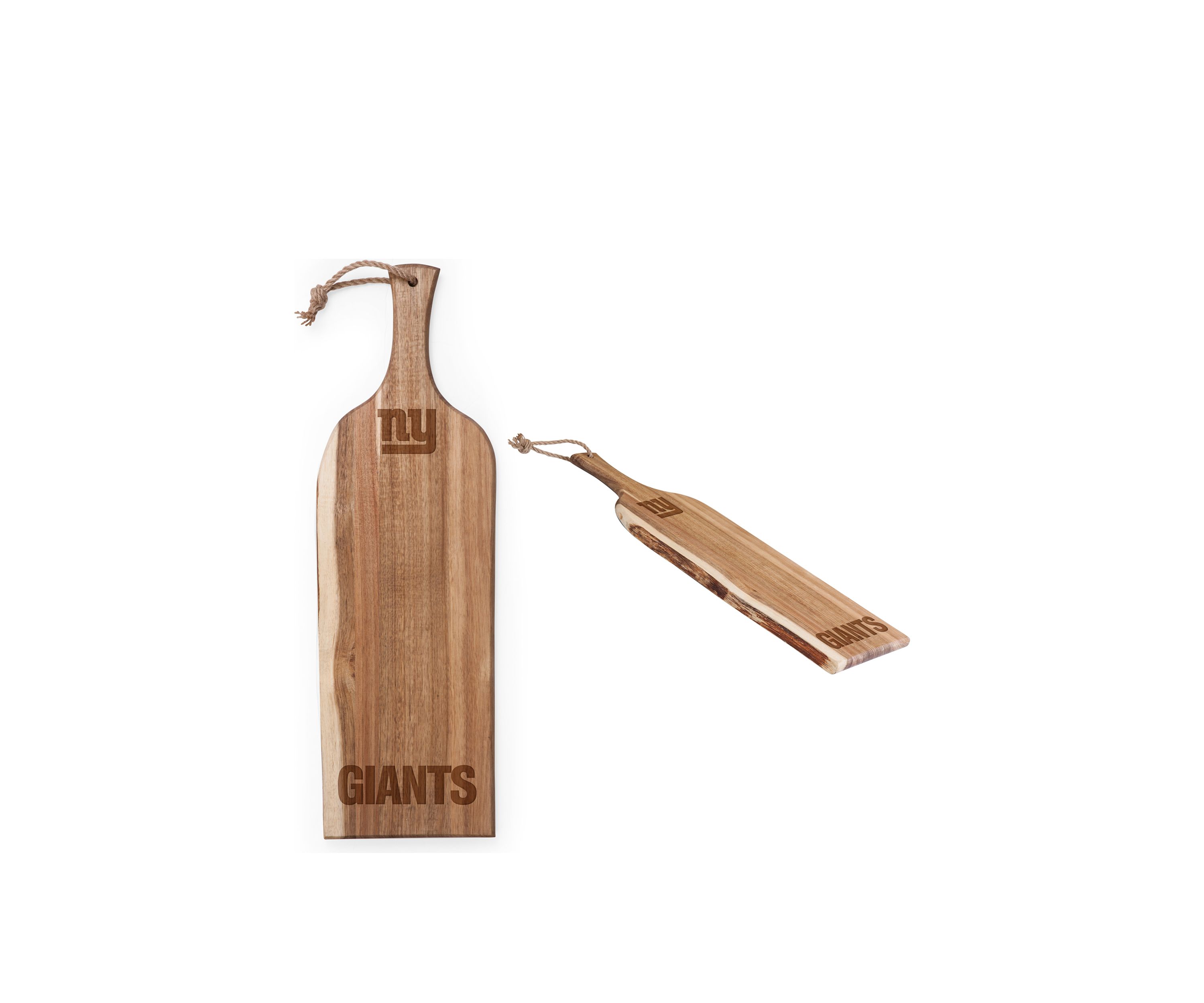 NFL New York Giants Artisan 24 Inch Acacia Serving Plank & Cutting Board