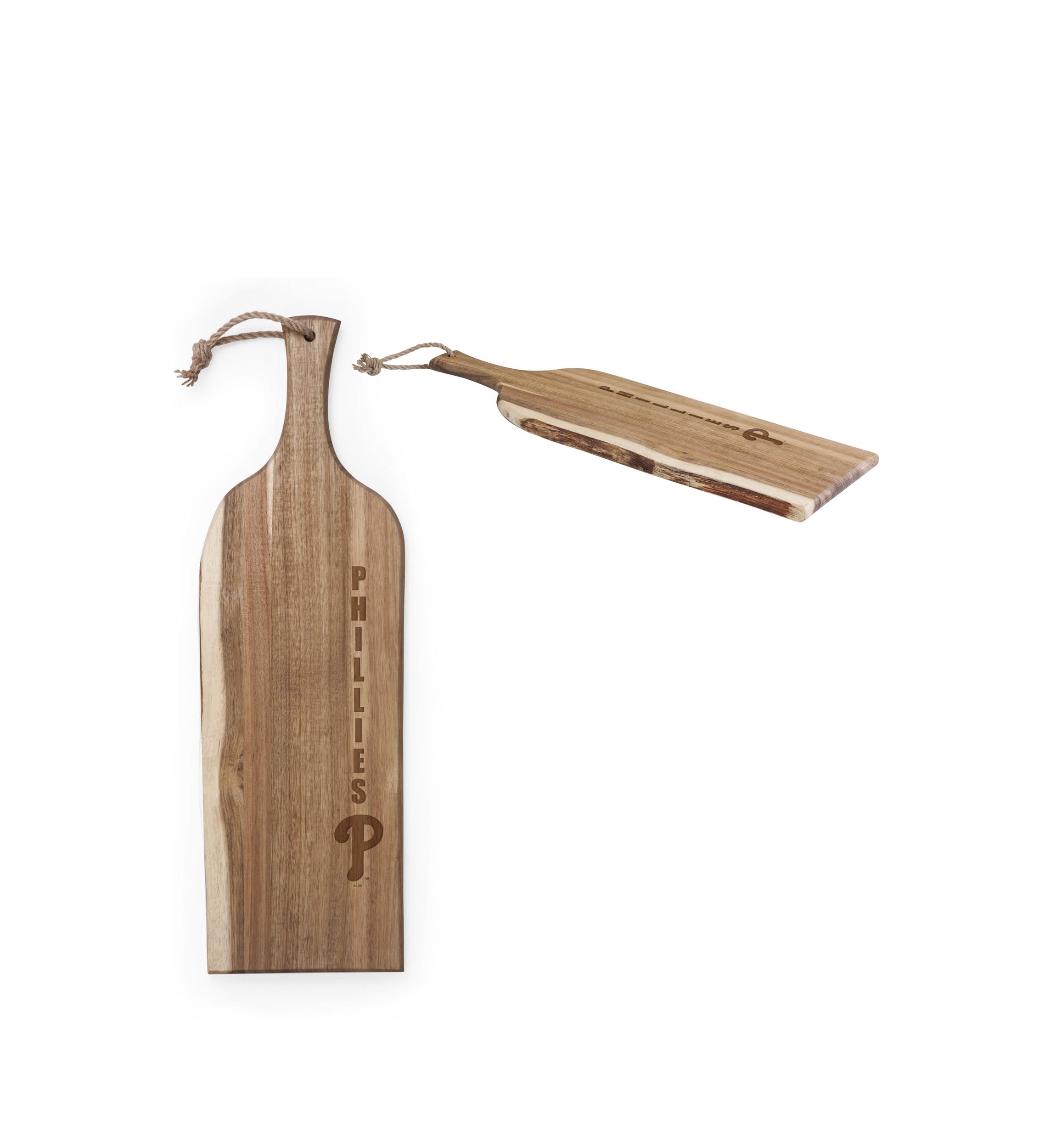 MLB Philadelphia Phillies Artisan 24 Inch Acacia Serving Plank