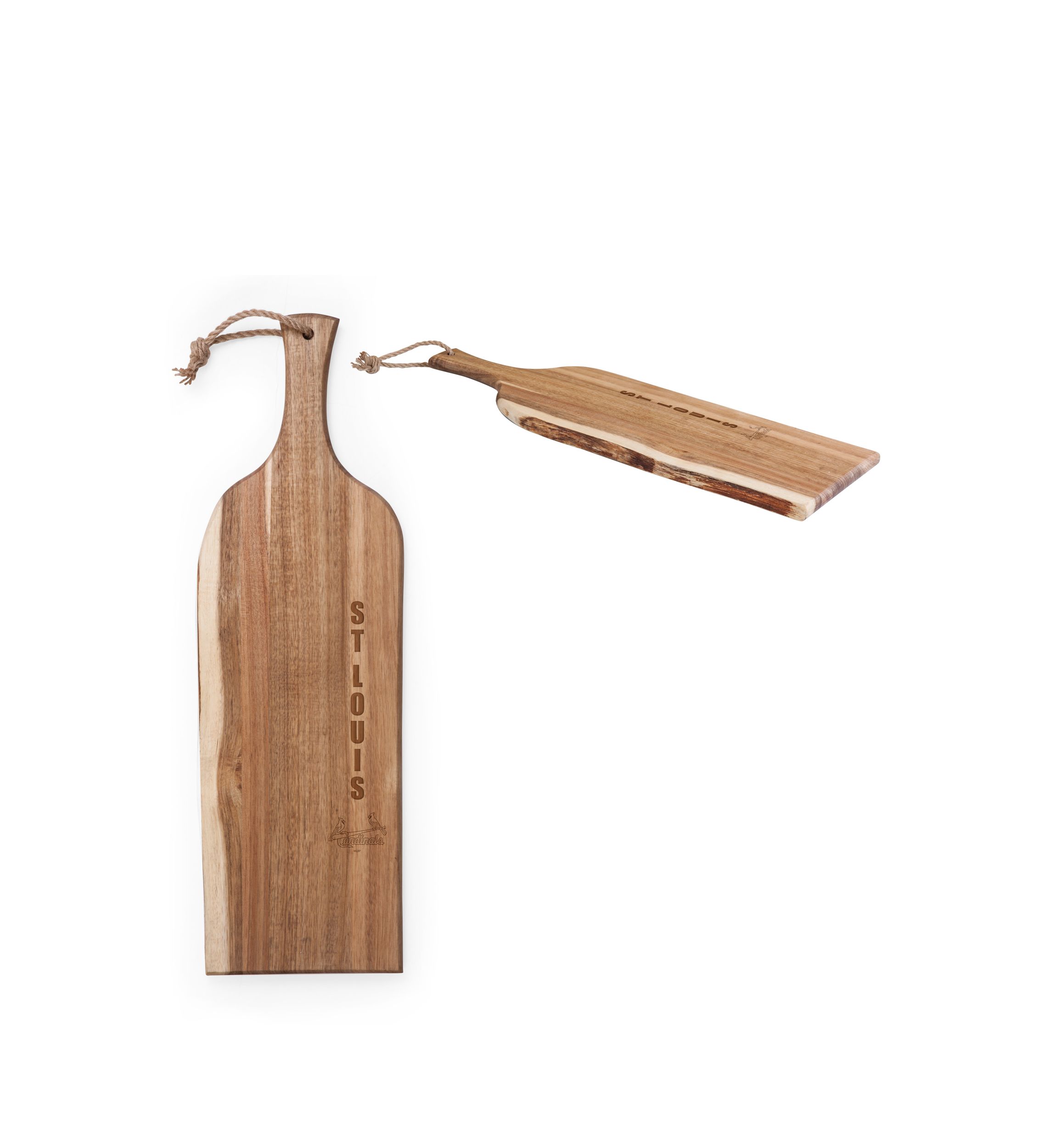 MLB St. Louis Cardinals Artisan 24 Inch Acacia Serving Plank