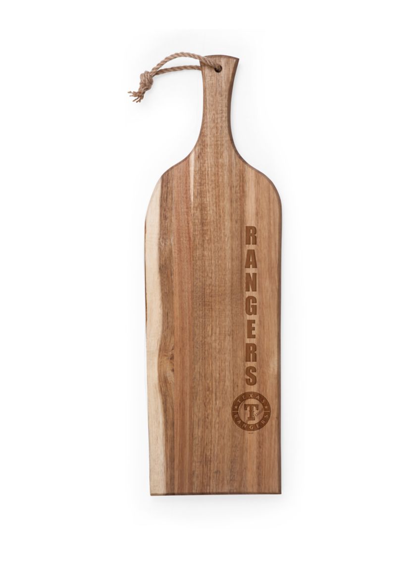MLB Texas Rangers Artisan 24 Inch Acacia Serving Plank