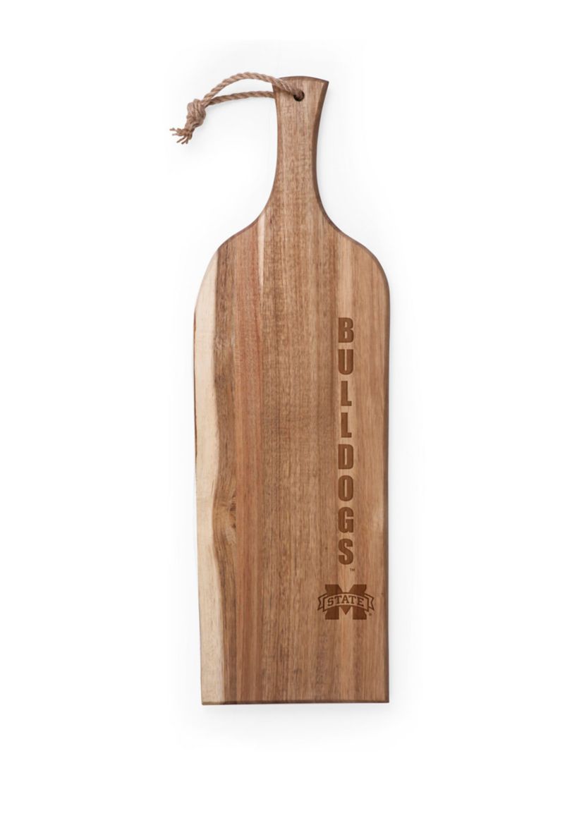 NCAA Mississippi State Bulldogs Artisan 24 Inch Acacia Serving Plank & Cutting Board