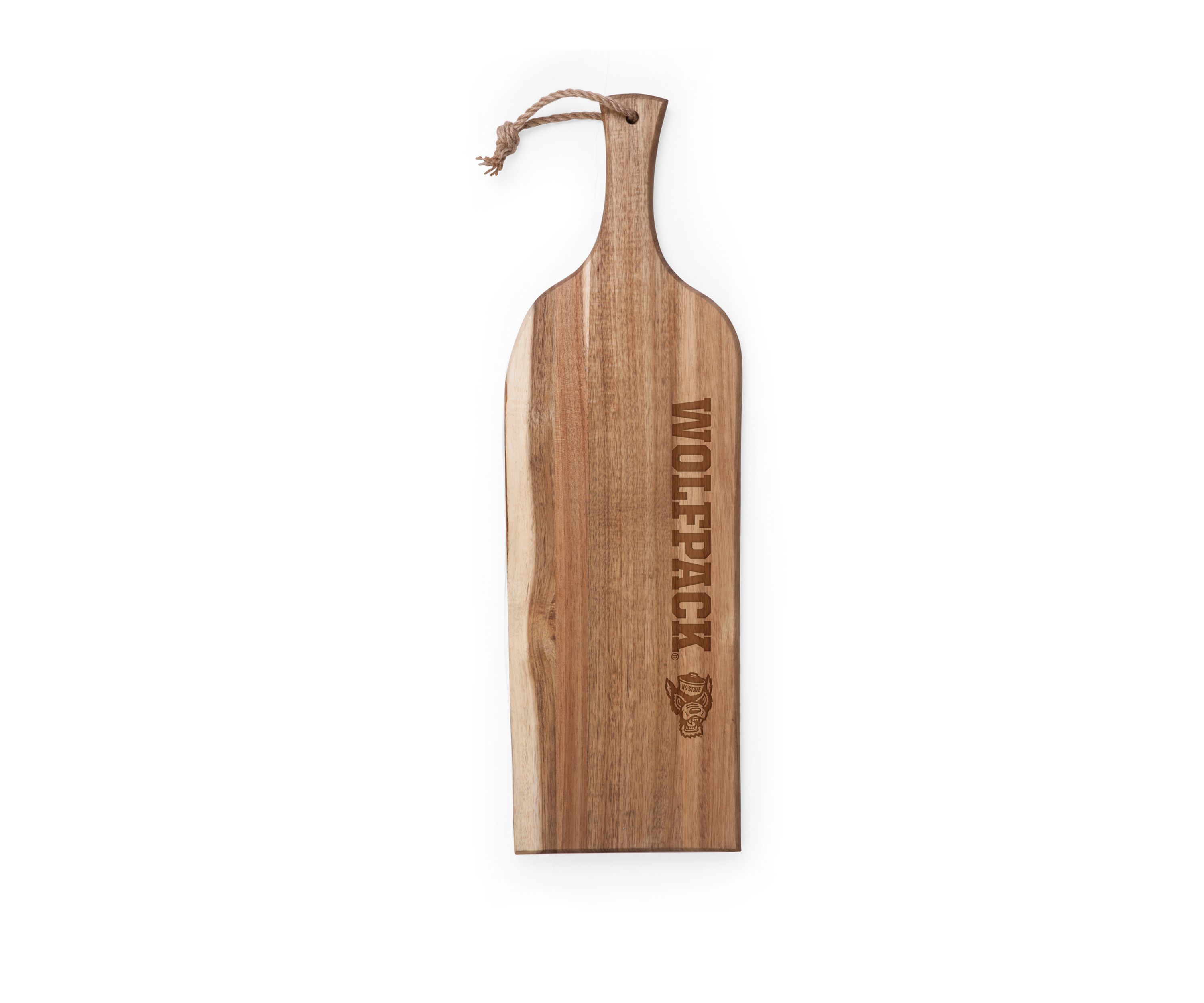 NCAA NC State Wolfpack Artisan 24 Inch Acacia Serving Plank & Cutting Board