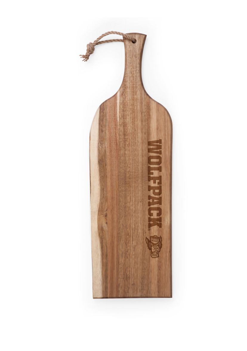 NCAA NC State Wolfpack Artisan 24 Inch Acacia Serving Plank & Cutting Board