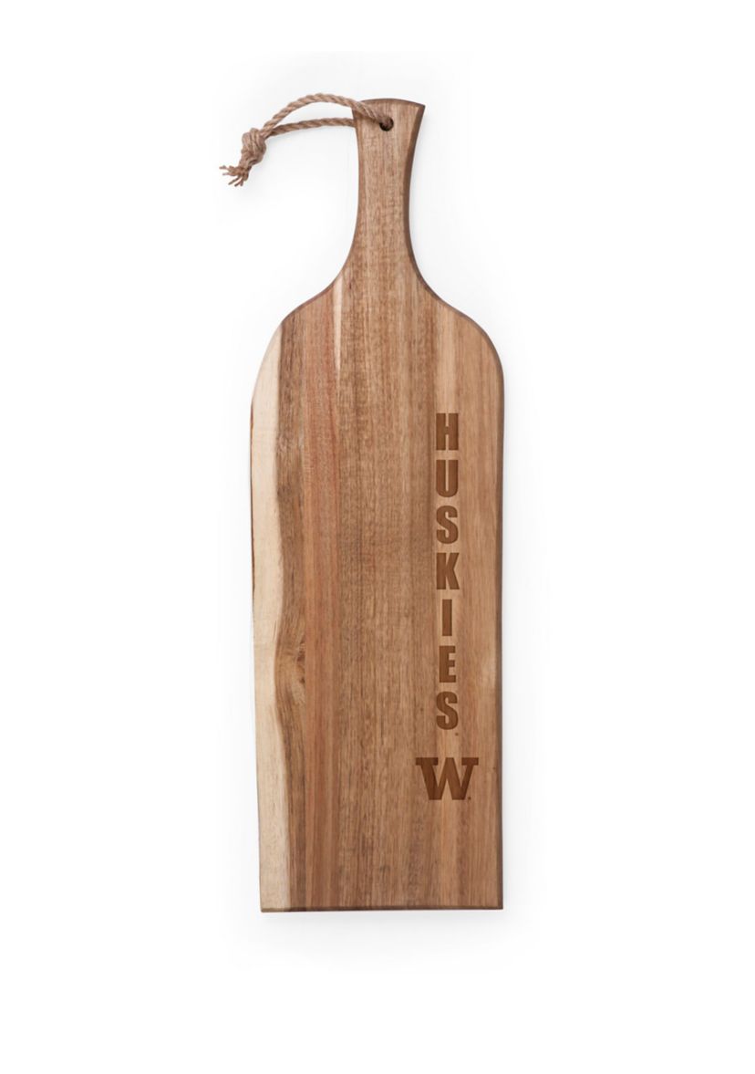 NCAA Washington Huskies Artisan 24 Inch Acacia Serving Plank & Cutting Board
