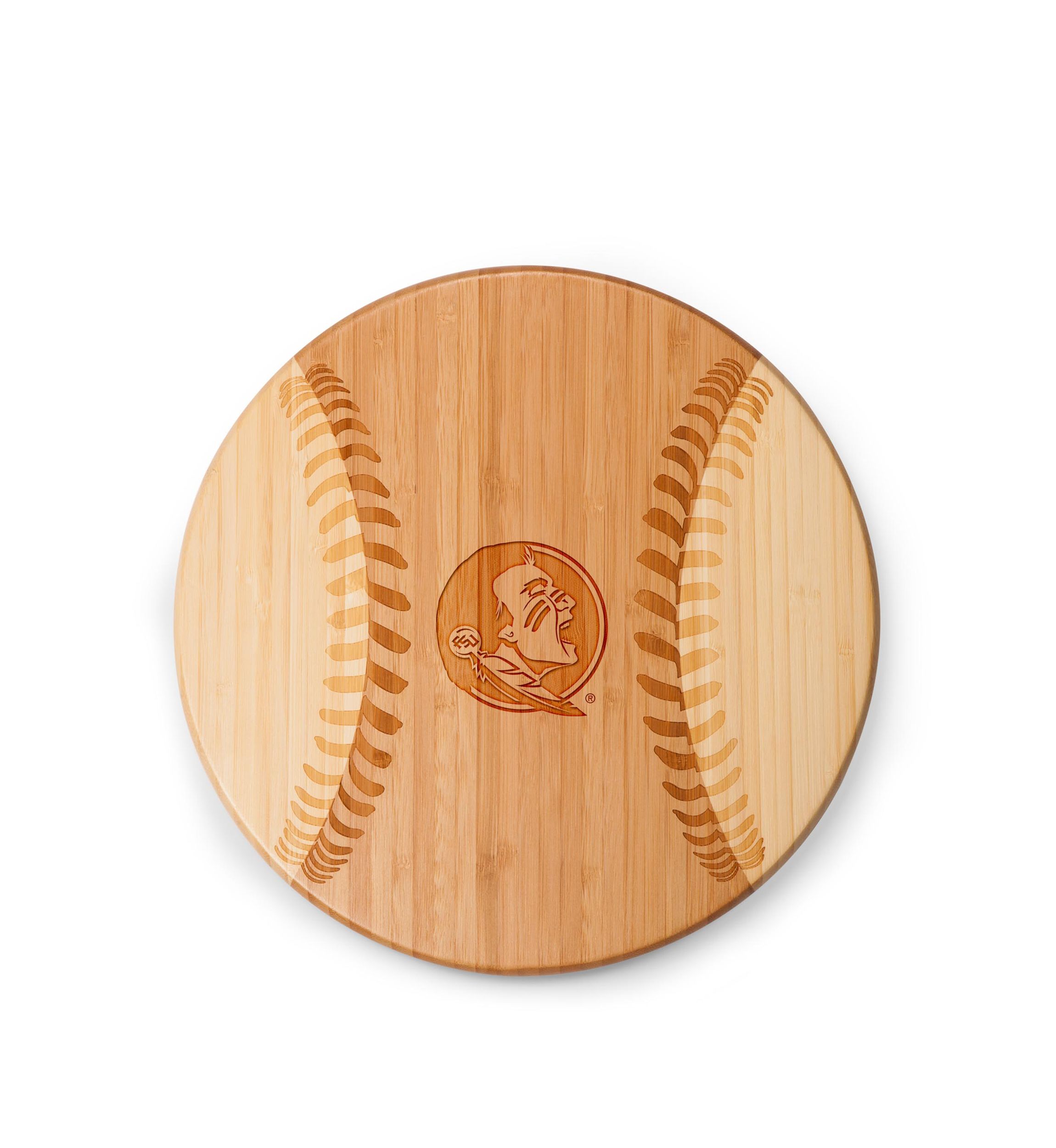 NCAA FSU Seminoles Home Run! Baseball Cutting Board & Serving Tray