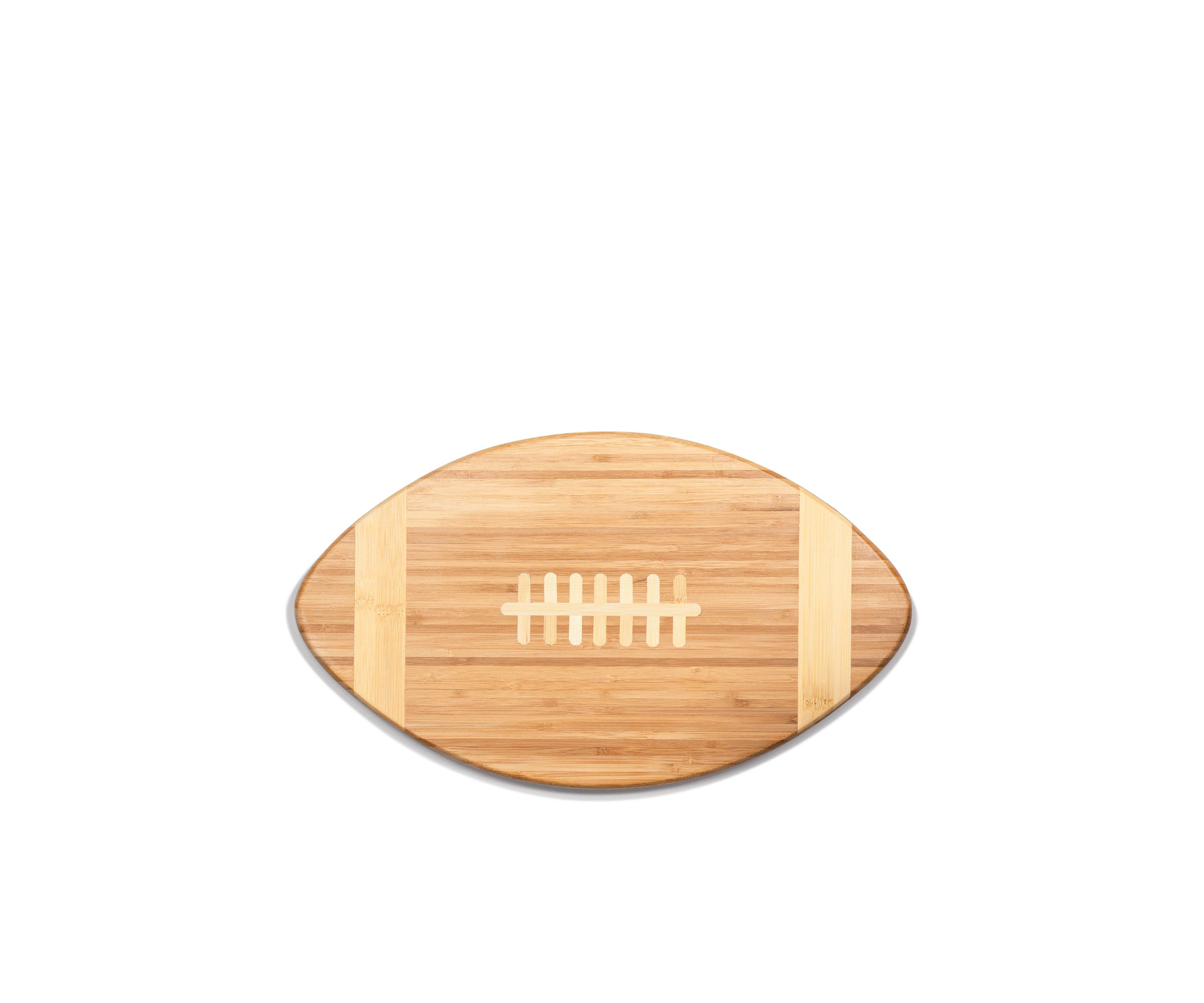 NCAA Touchdown! Football Cutting Board & Serving Tray, (Bamboo)