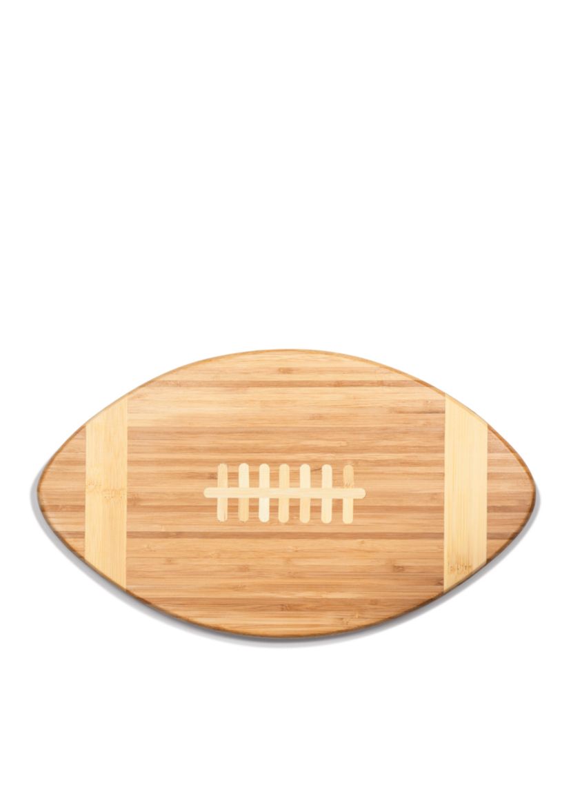 NCAA Touchdown! Football Cutting Board & Serving Tray, (Bamboo)