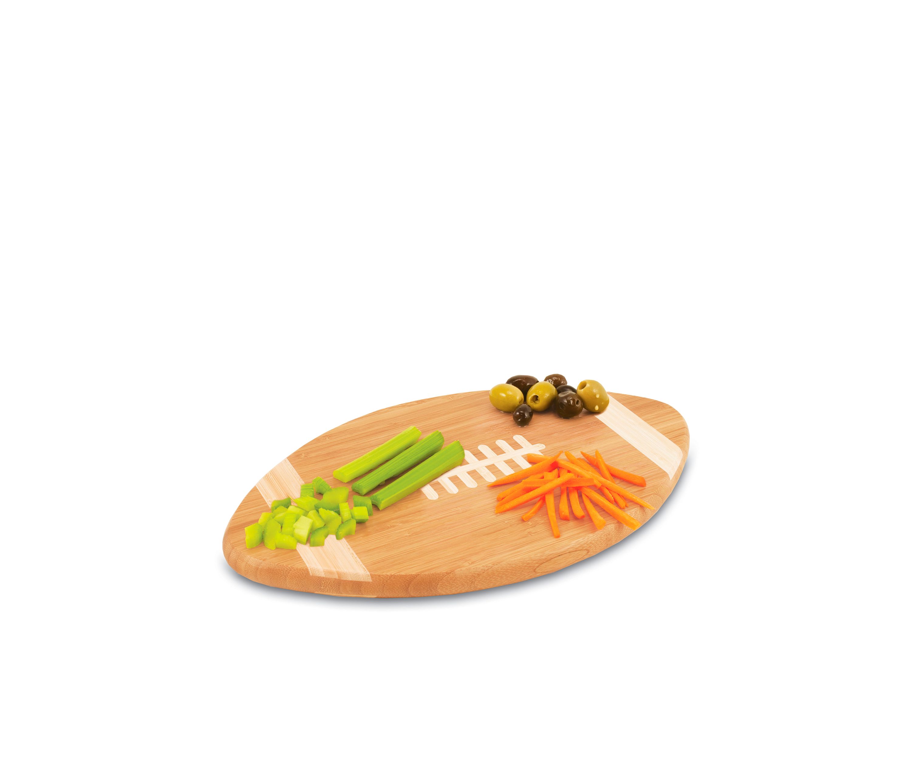 NCAA Touchdown! Football Cutting Board & Serving Tray, (Bamboo)