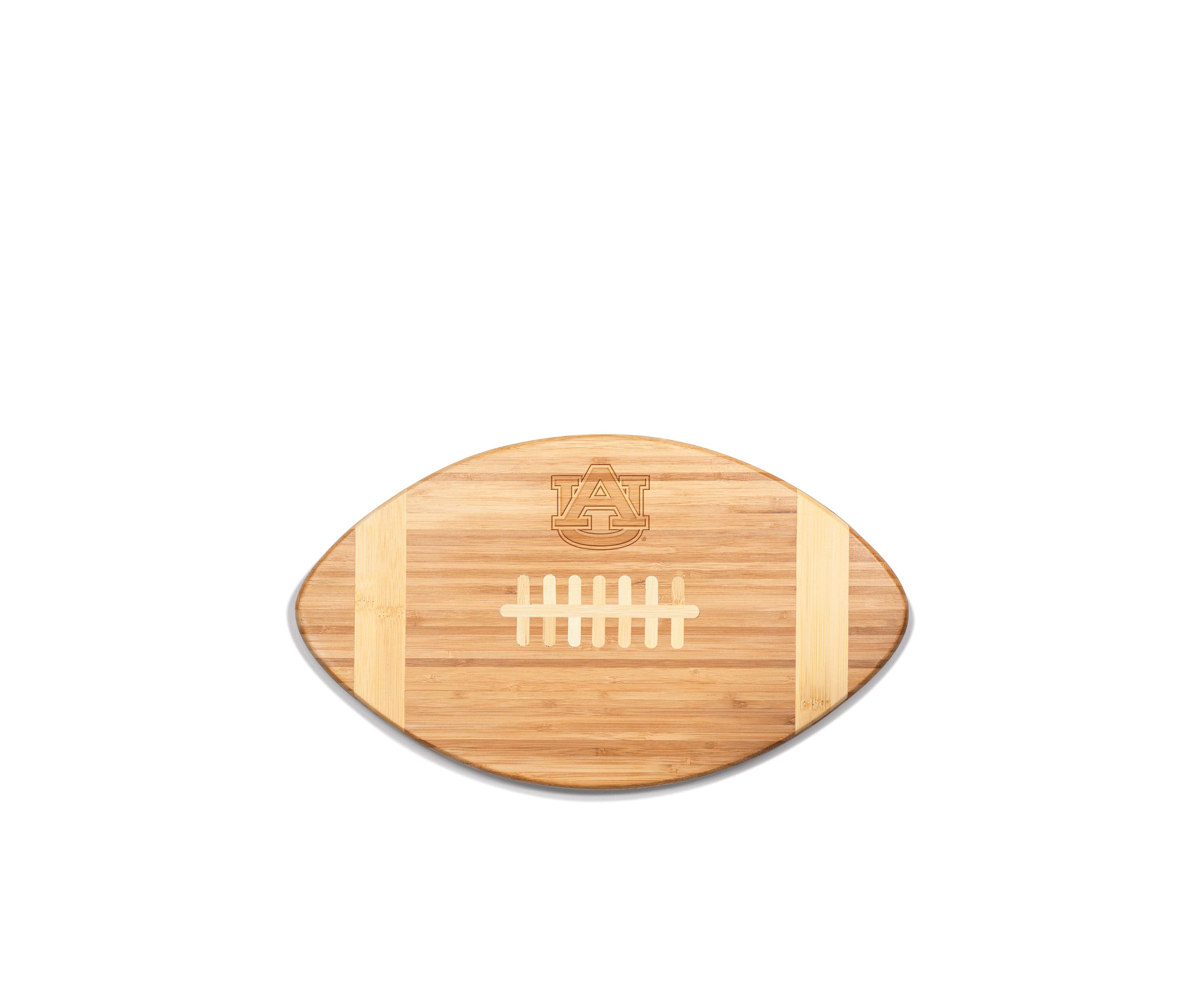 Auburn Tigers Touchdown Bamboo Cutting Board