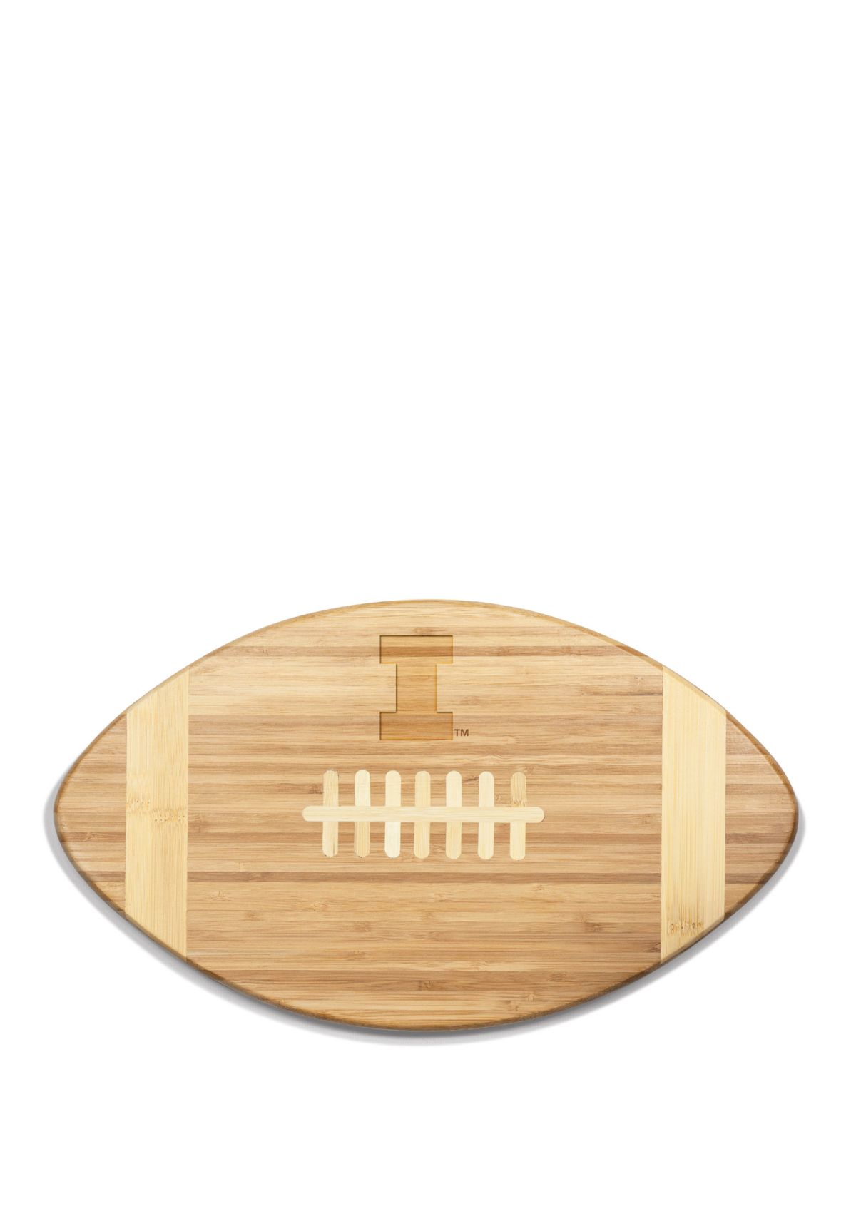 NCAA Illinois Fighting Illini Touchdown! Football Cutting Board & Serving Tray