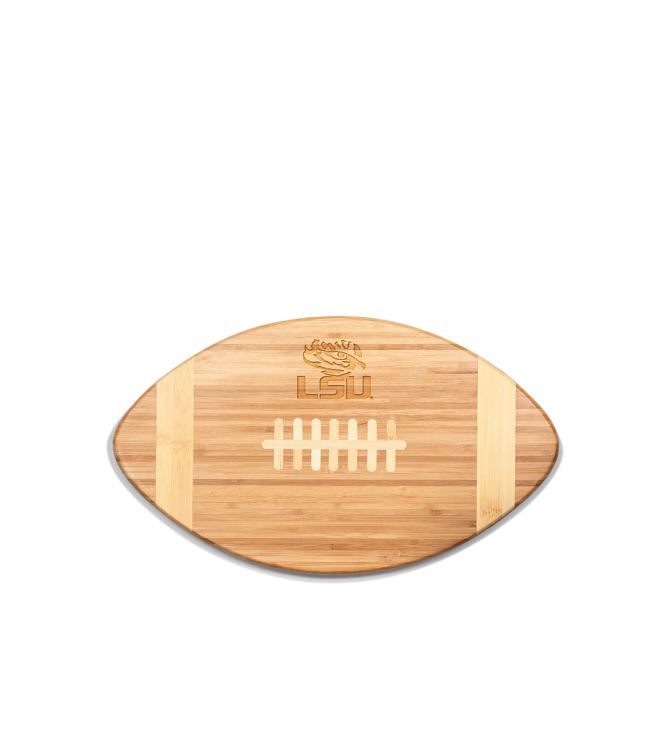 LSU Tigers Touchdown Pro Bamboo Cutting Board